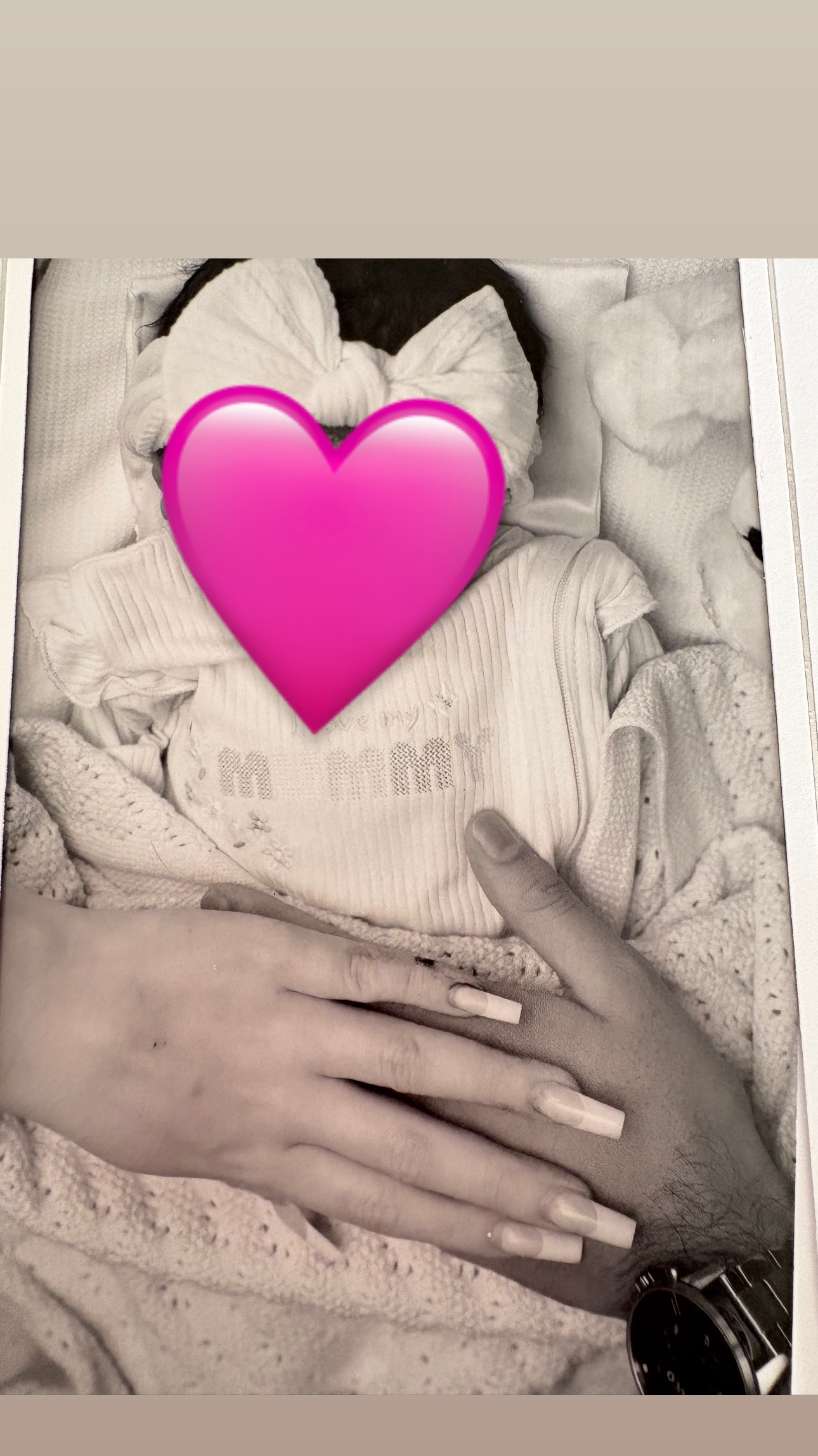 Our beautiful baby girl campaign photo, 4 of 5