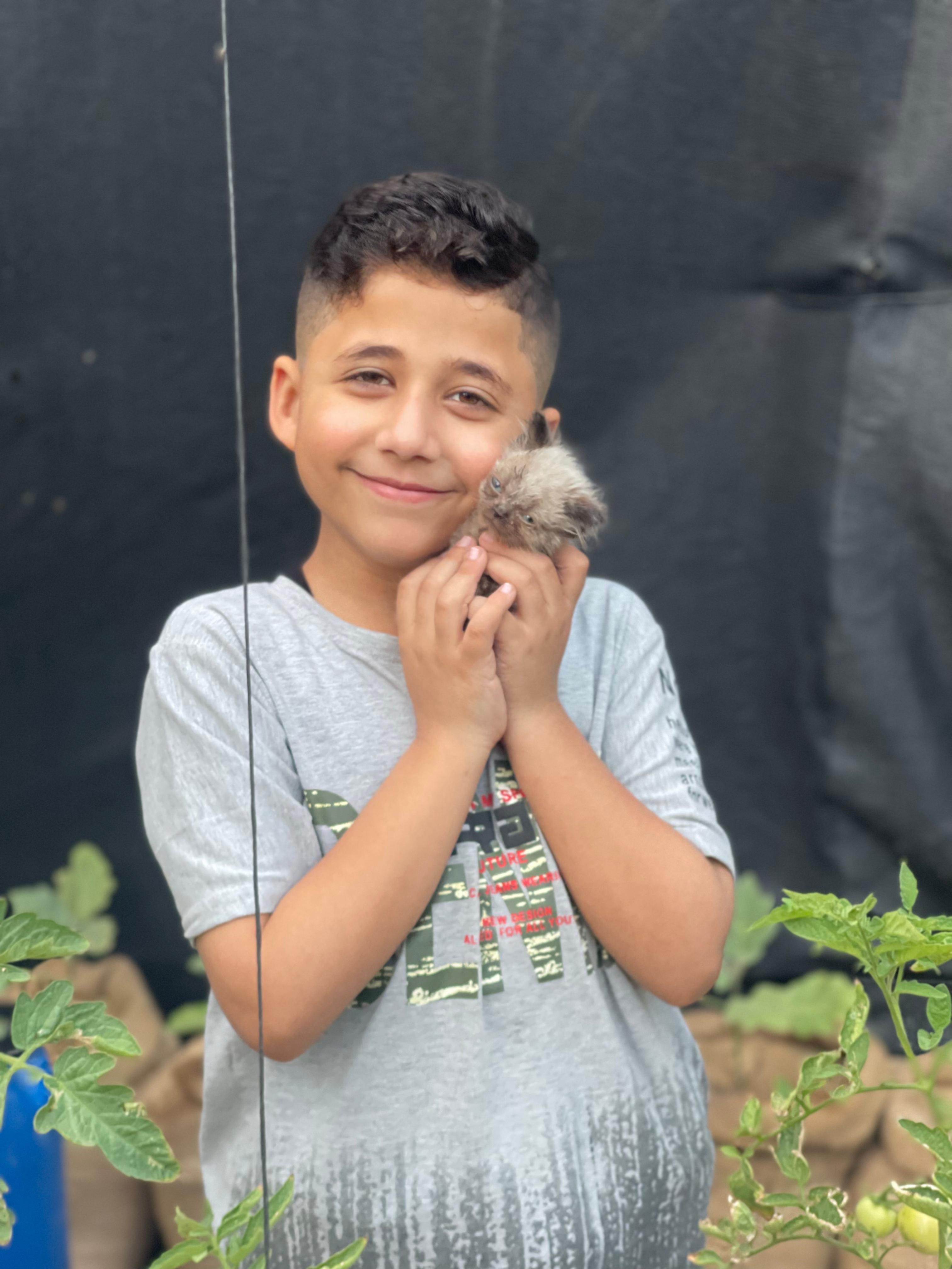 Ahmed, Simba & the Small Farm in Gaza campaign photo, 2 of 5