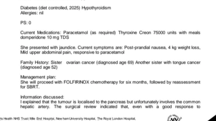 To have life saving surgery