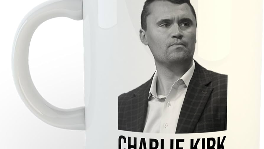 Help Me Get The Charlie Kirk Mug photo