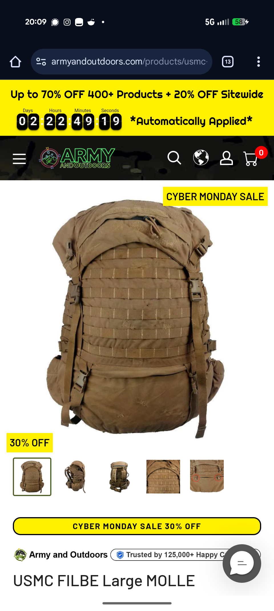 Urgent: Kenneth Needs Gear Before January 8th campaign photo, 2 of 4