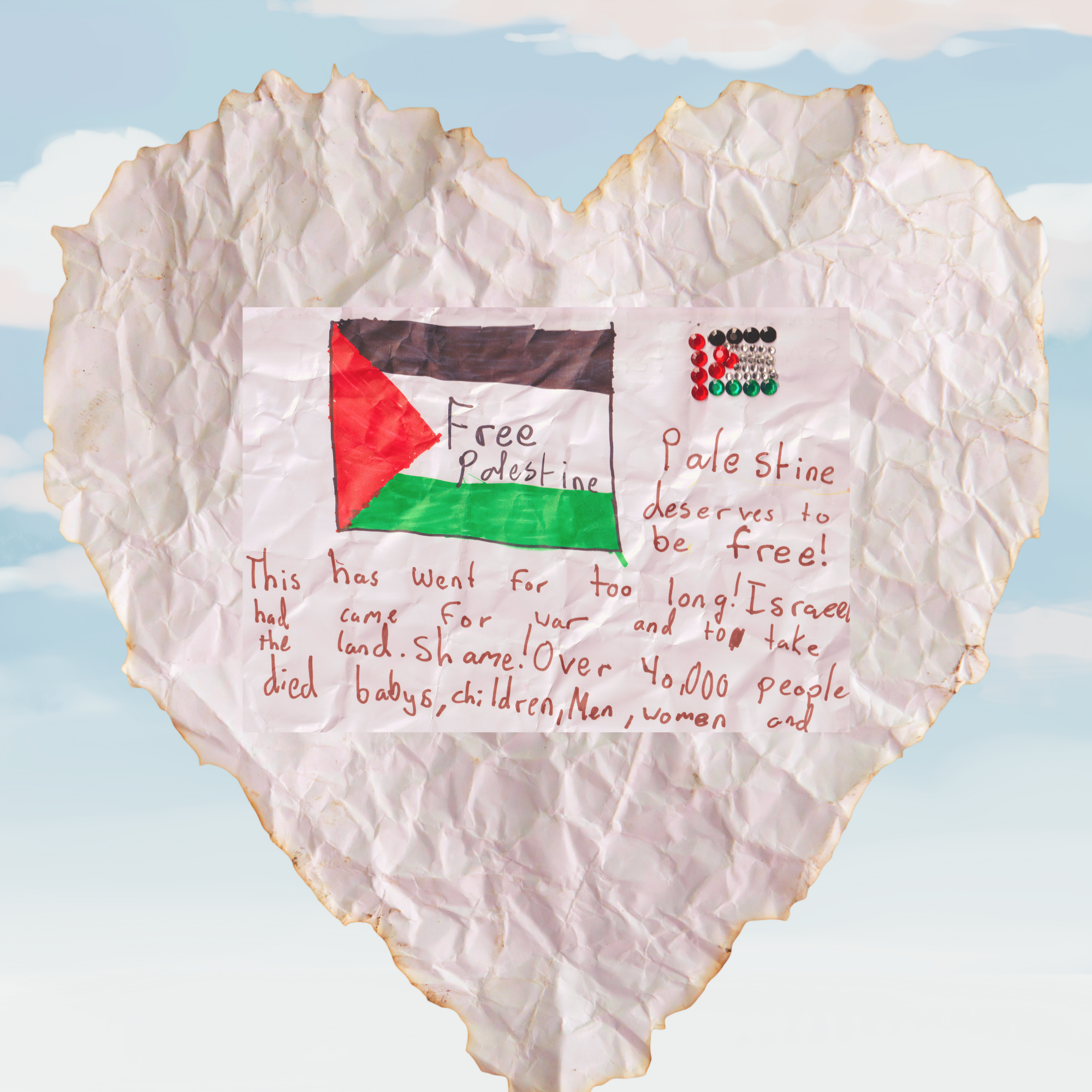 Family like yours living in tents, bombing, scarcity, fear. campaign photo, 4 of 7