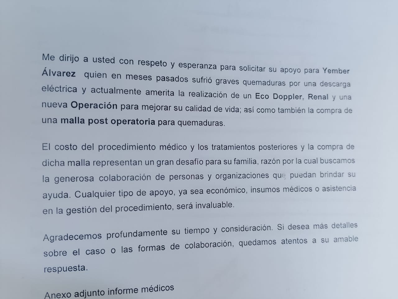 Se necesitan para examenes, placas e insumos medicos campaign photo, 1 of 4