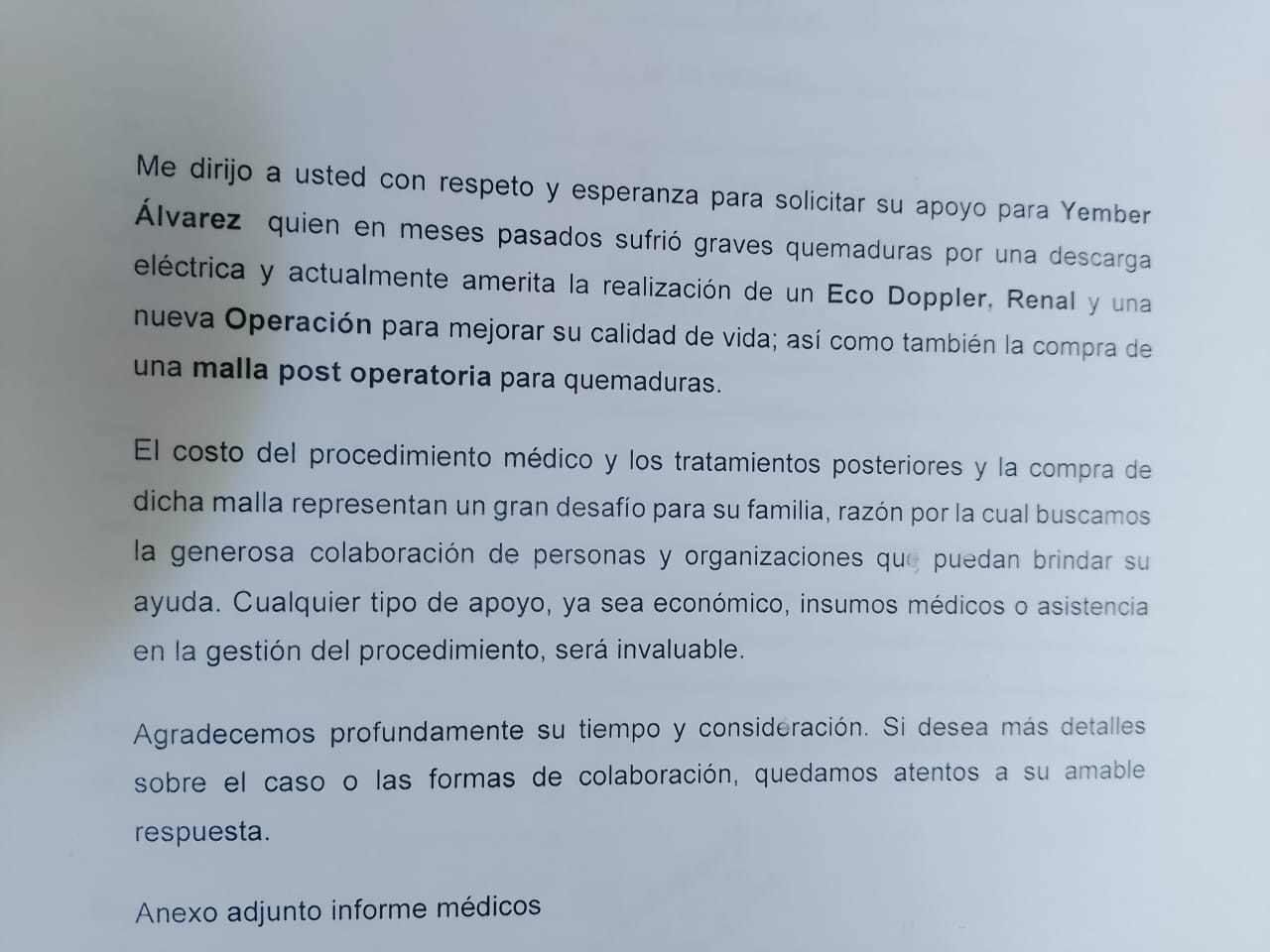 Se necesitan para examenes, placas e insumos medicos campaign photo, 2 of 4