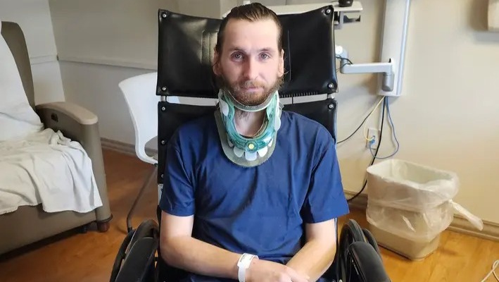 Support Travis’s Recovery After Tree Stand broke photo