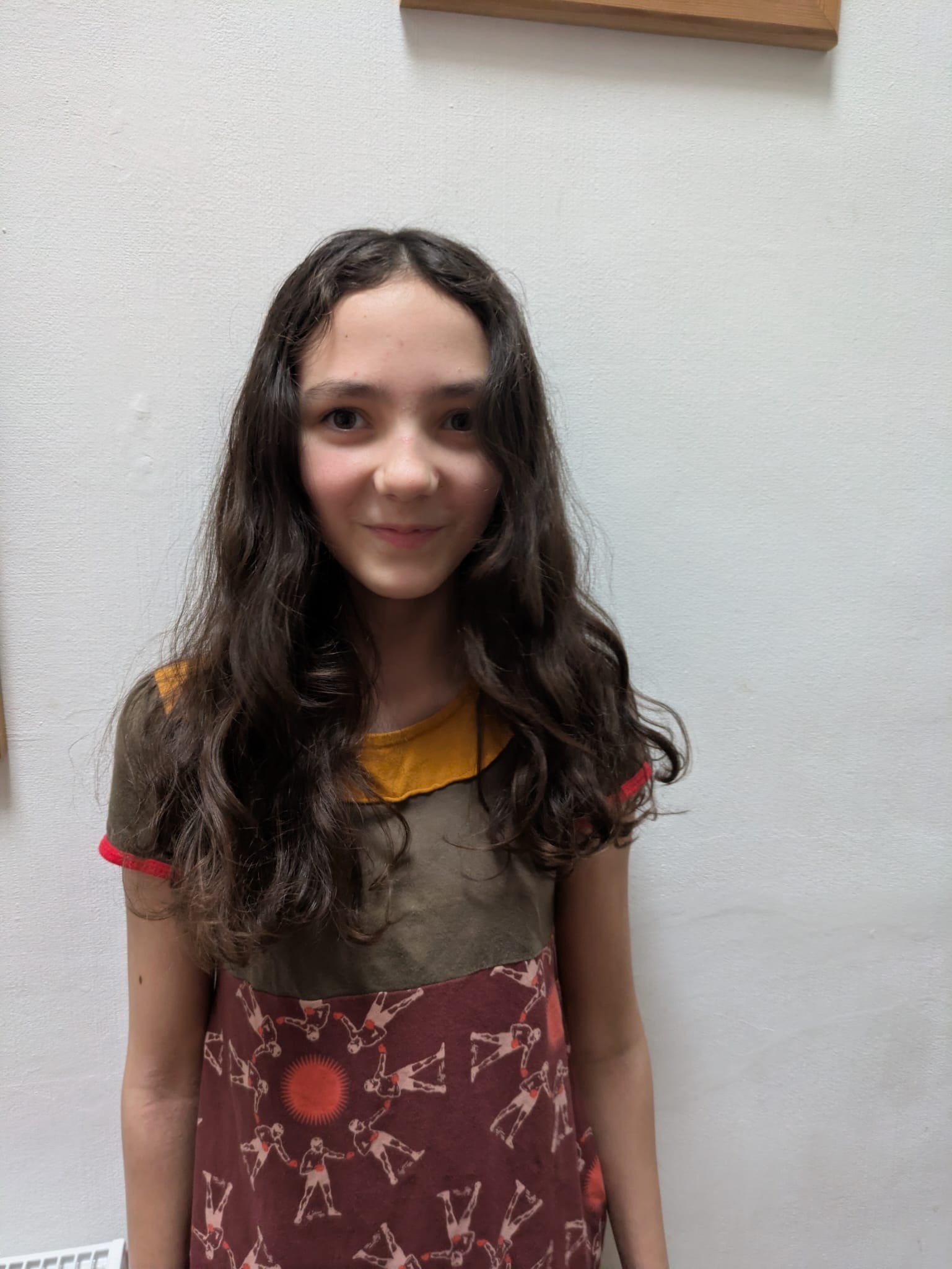 I'm cutting my hair short for charity campaign photo, 6 of 7