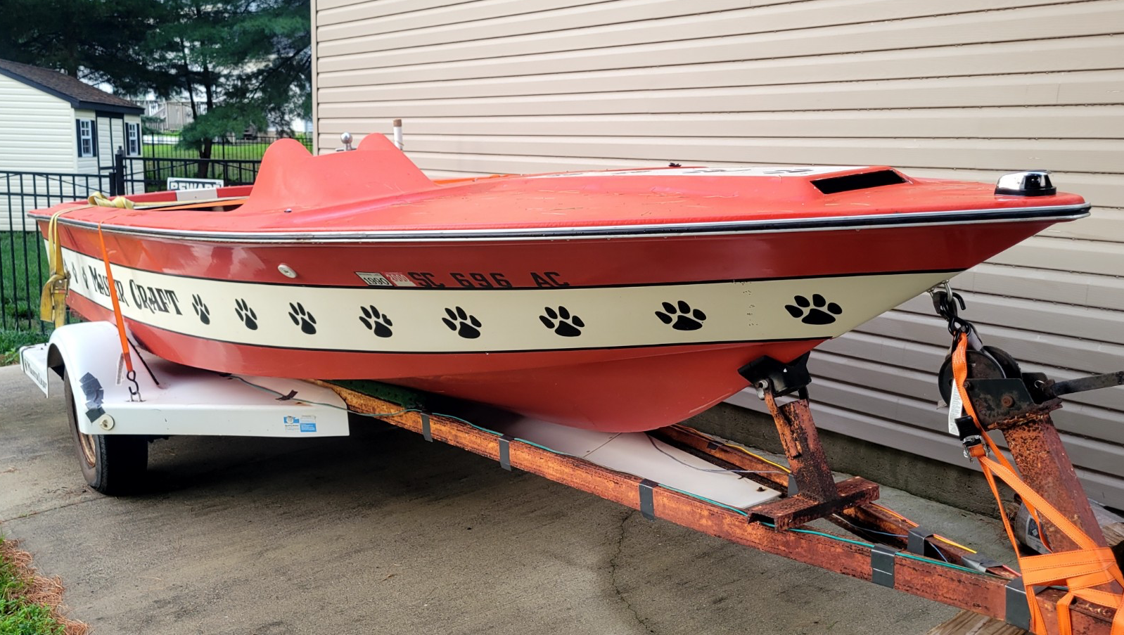 Help Restore Clemson’s 1979 Paws & Stripes MasterCraft Boat photo
