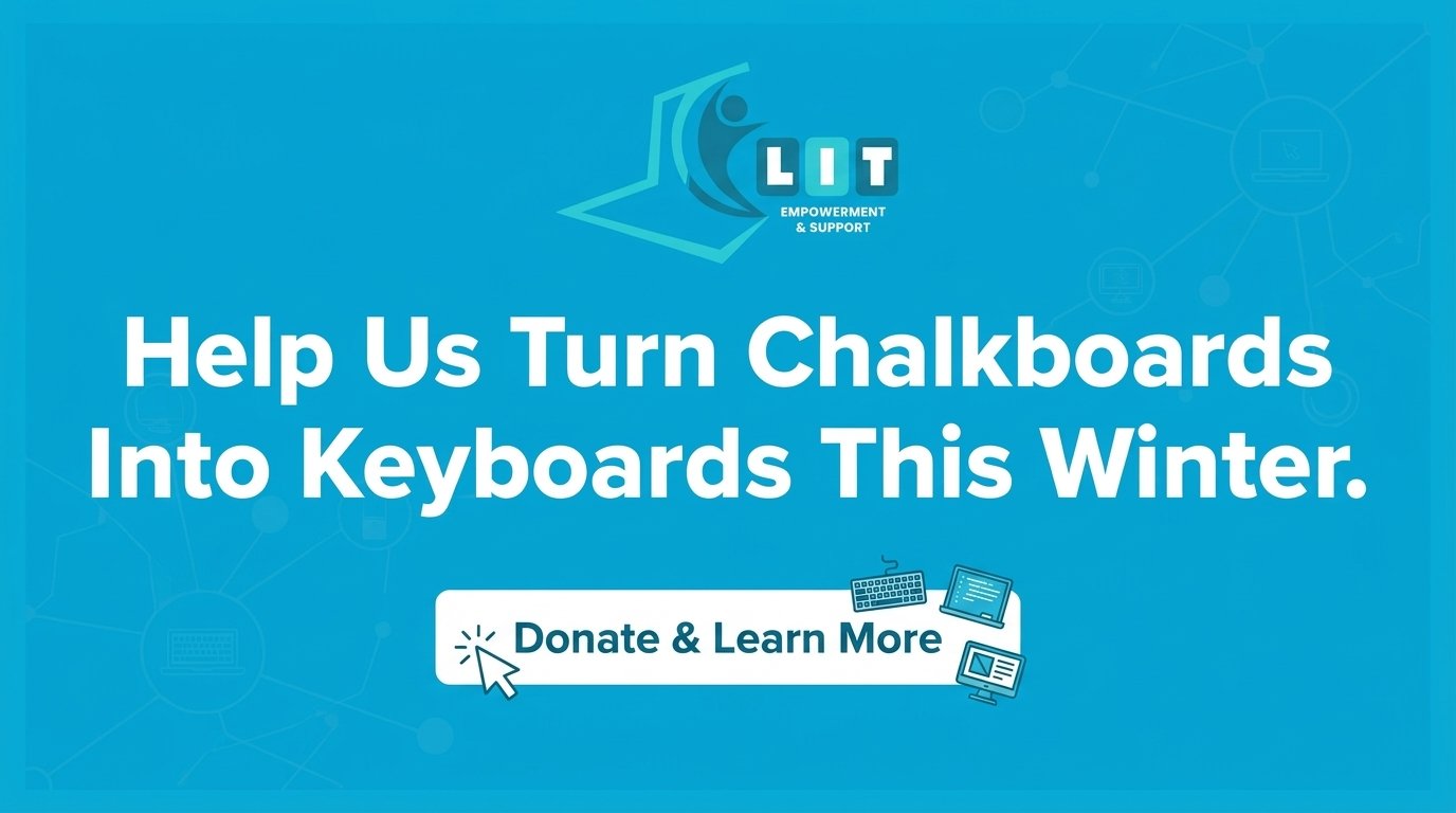 Turn Chalkboards into Keyboards: LIT Rural Ghana Tech Labs campaign photo, 2 of 4