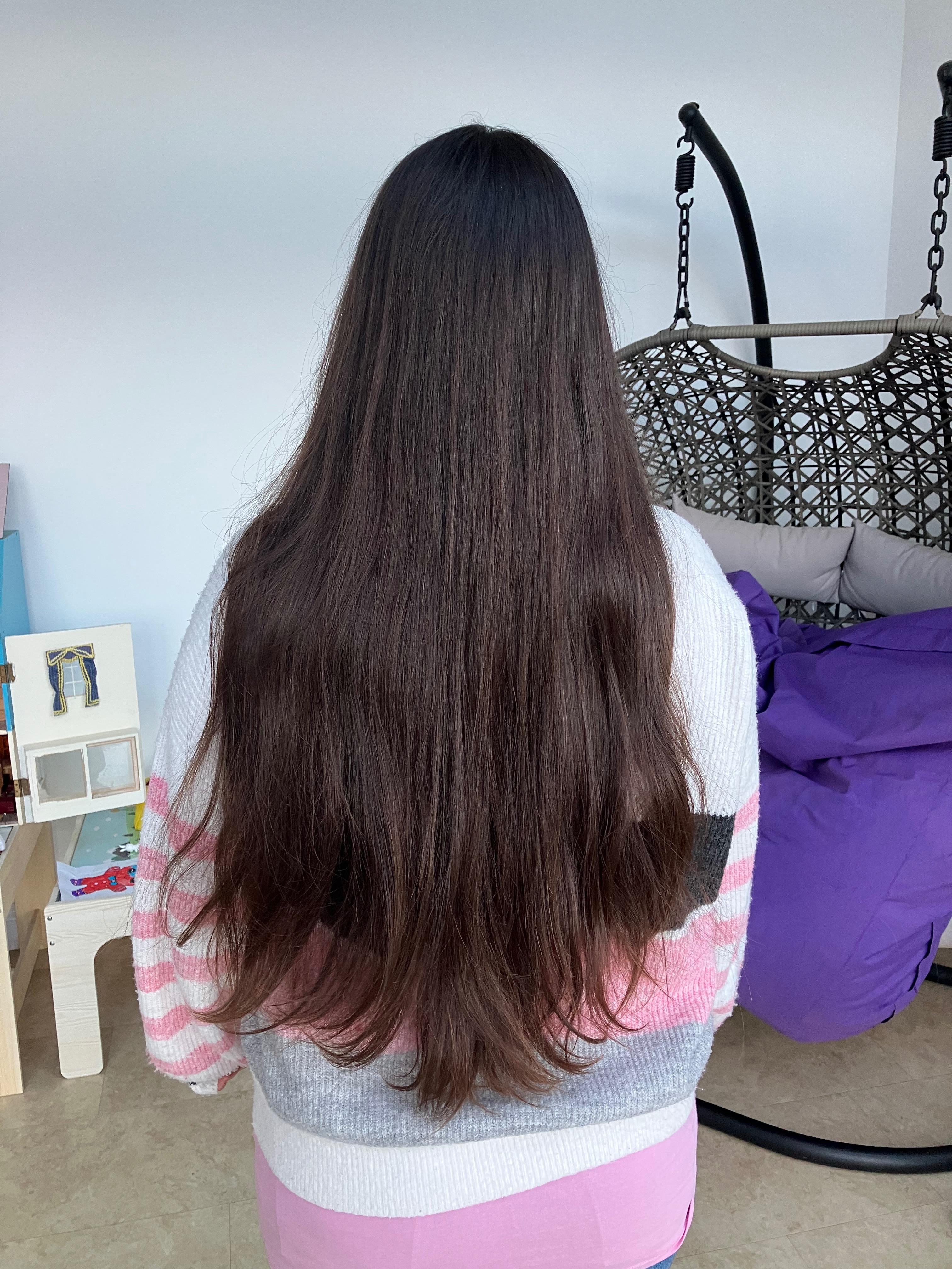 Donating 16 inches of my hair for The Little Princess Trust campaign photo, 2 of 4