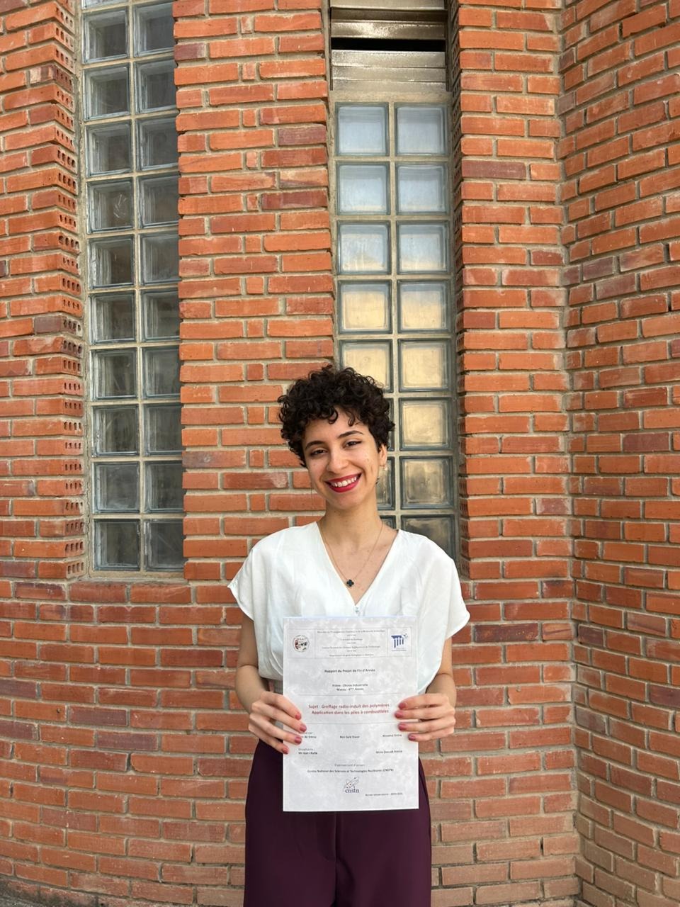 Sponsoring Sirine's Master Thesis in TU Vienna campaign photo, 2 of 8