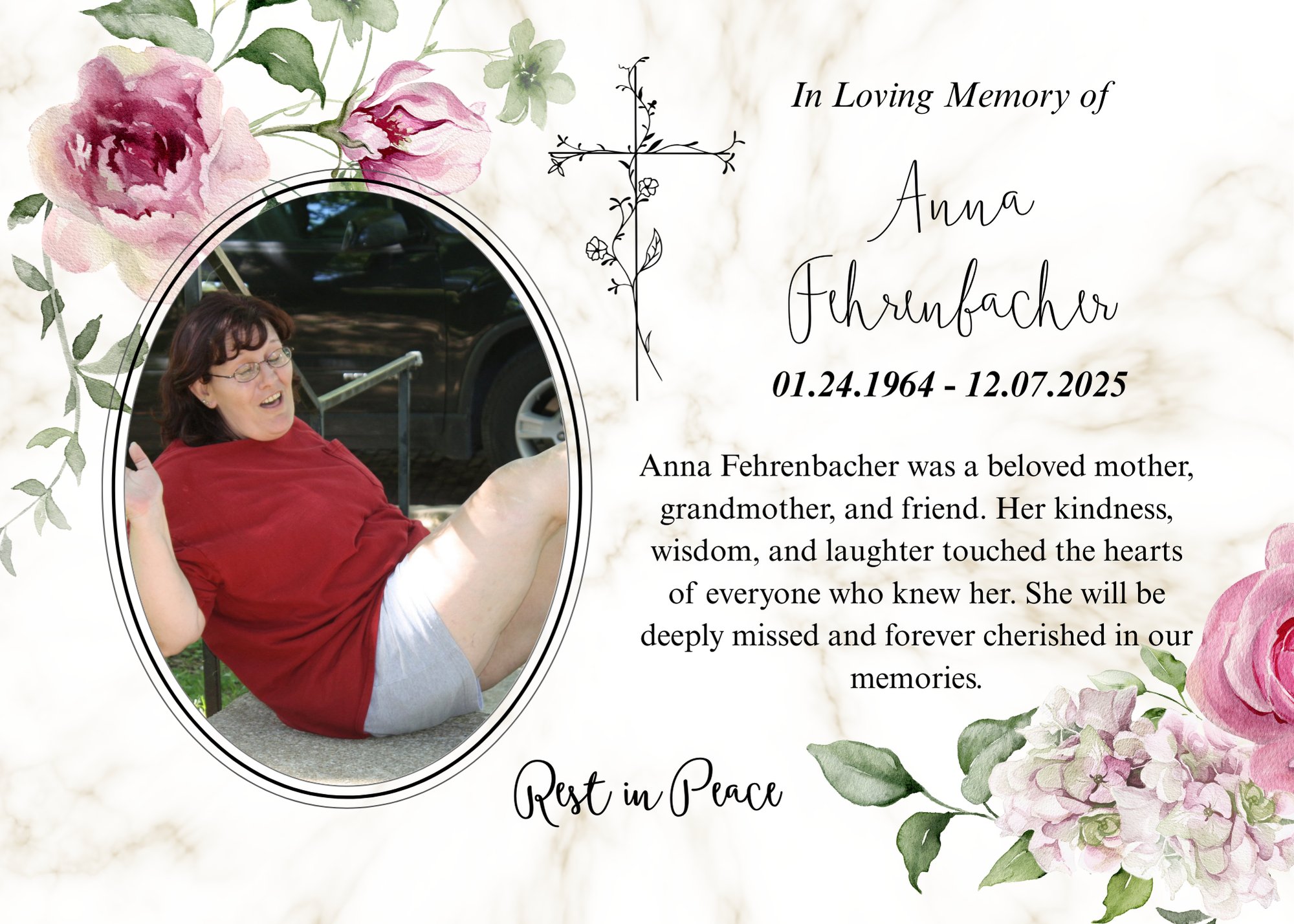 Celebrating Anna’s Life with Love campaign photo, 2 of 4