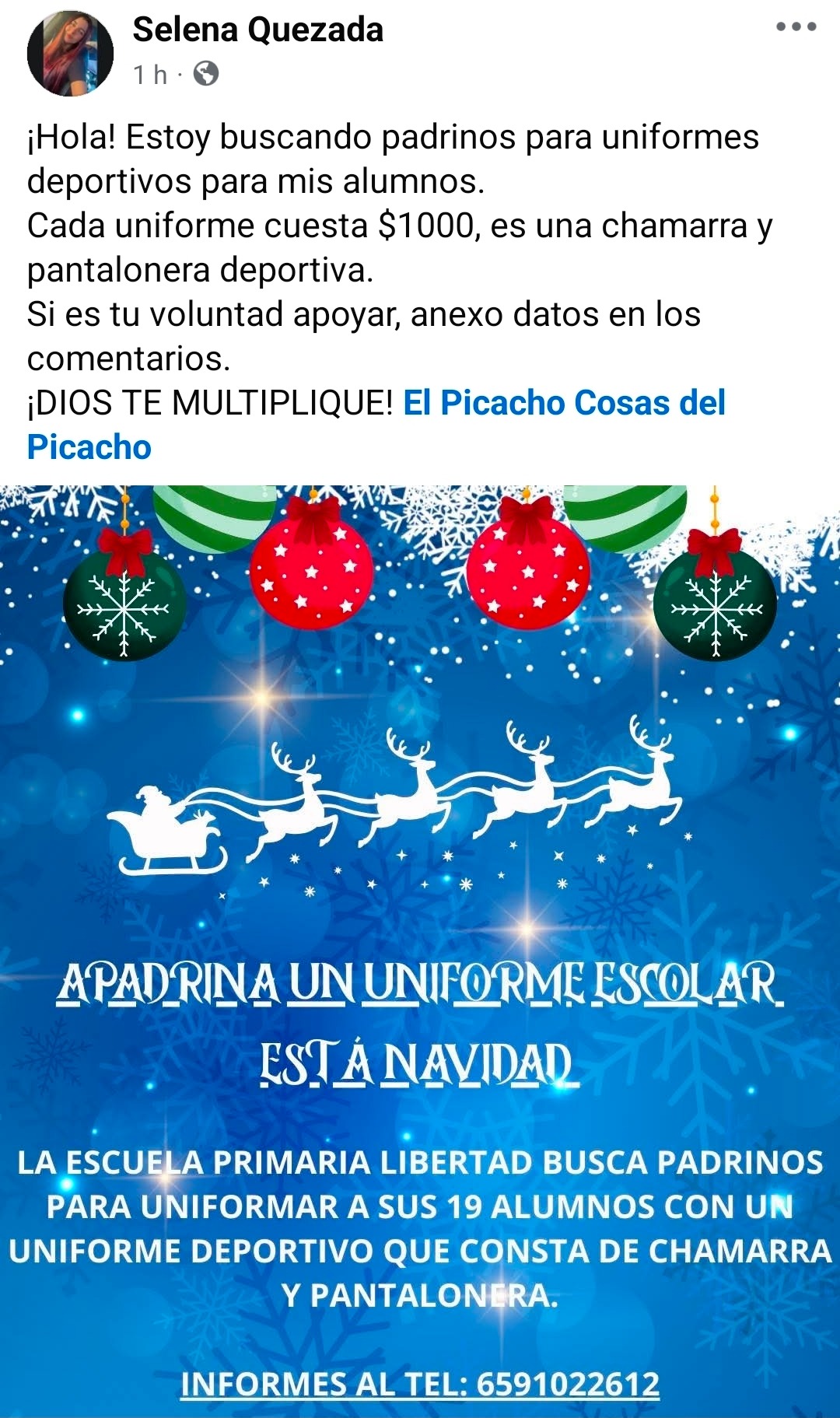 Ayúdanos a cumplir un sueño campaign photo, 4 of 5