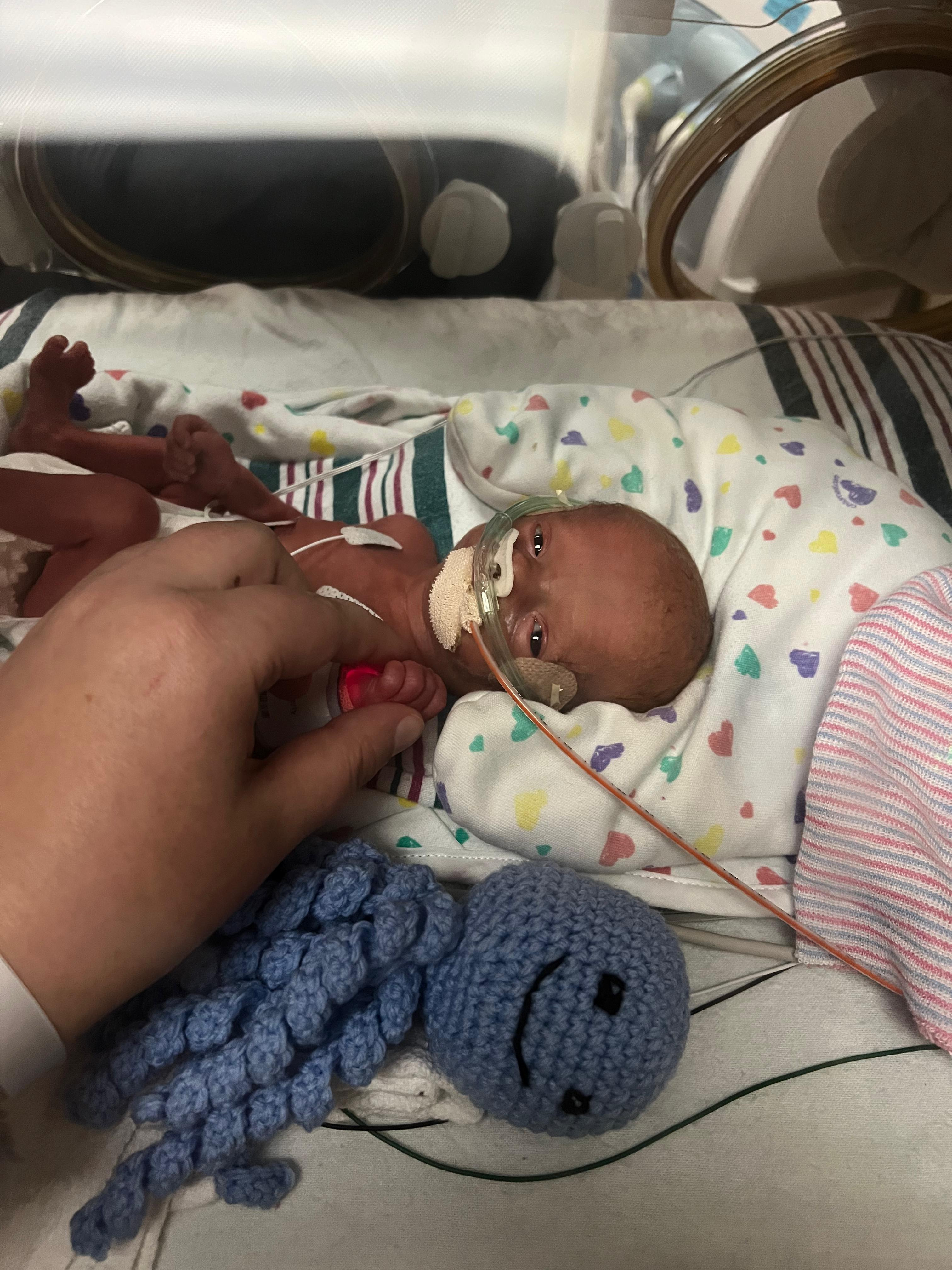 Support for Baby Jameson Michael Adams in the NICU campaign photo, 4 of 6