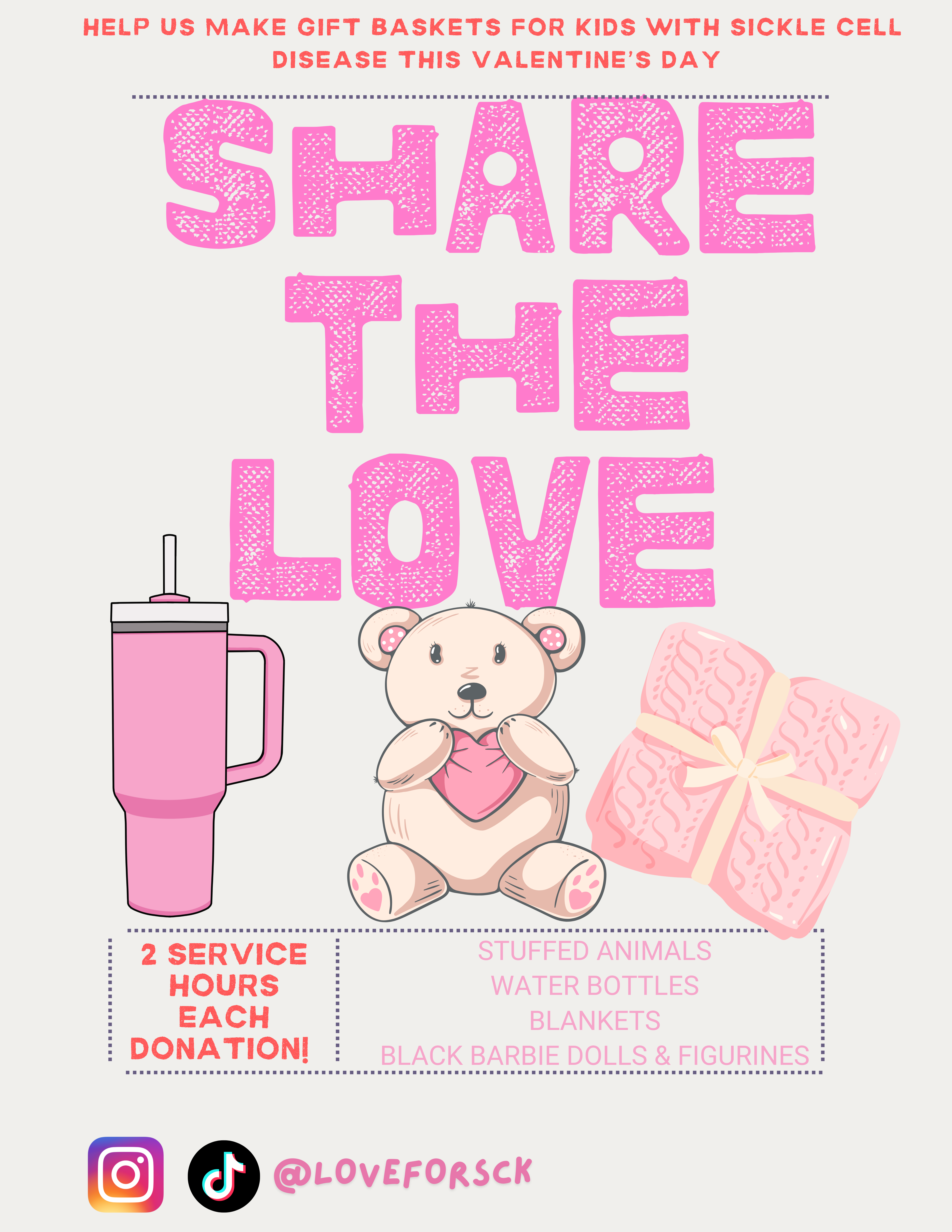 Valentine’s Care Baskets for Children Fighting Sickle Cell! campaign photo, 2 of 5