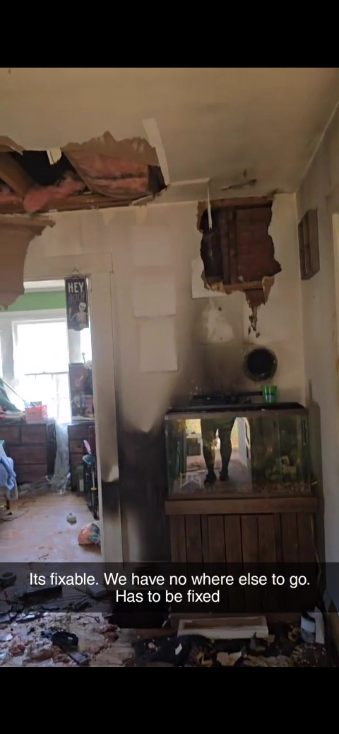 Help Miranda & Leah repair their home damaged by a fire campaign photo, 2 of 8