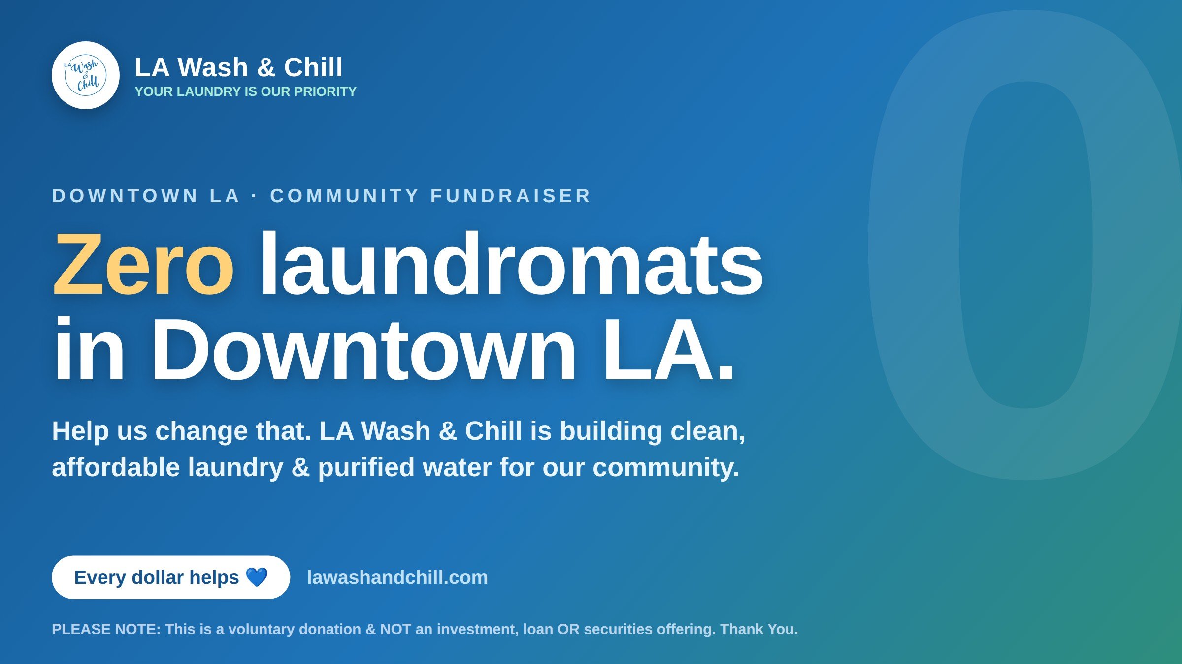 Help Build Accessible Laundry Services in Downtown LA campaign photo, 5 of 6