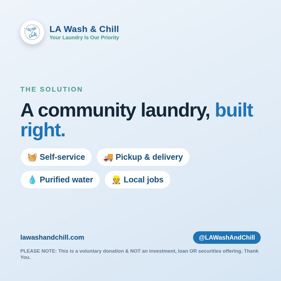 Help Build Accessible Laundry Services in Downtown LA campaign photo, 4 of 6