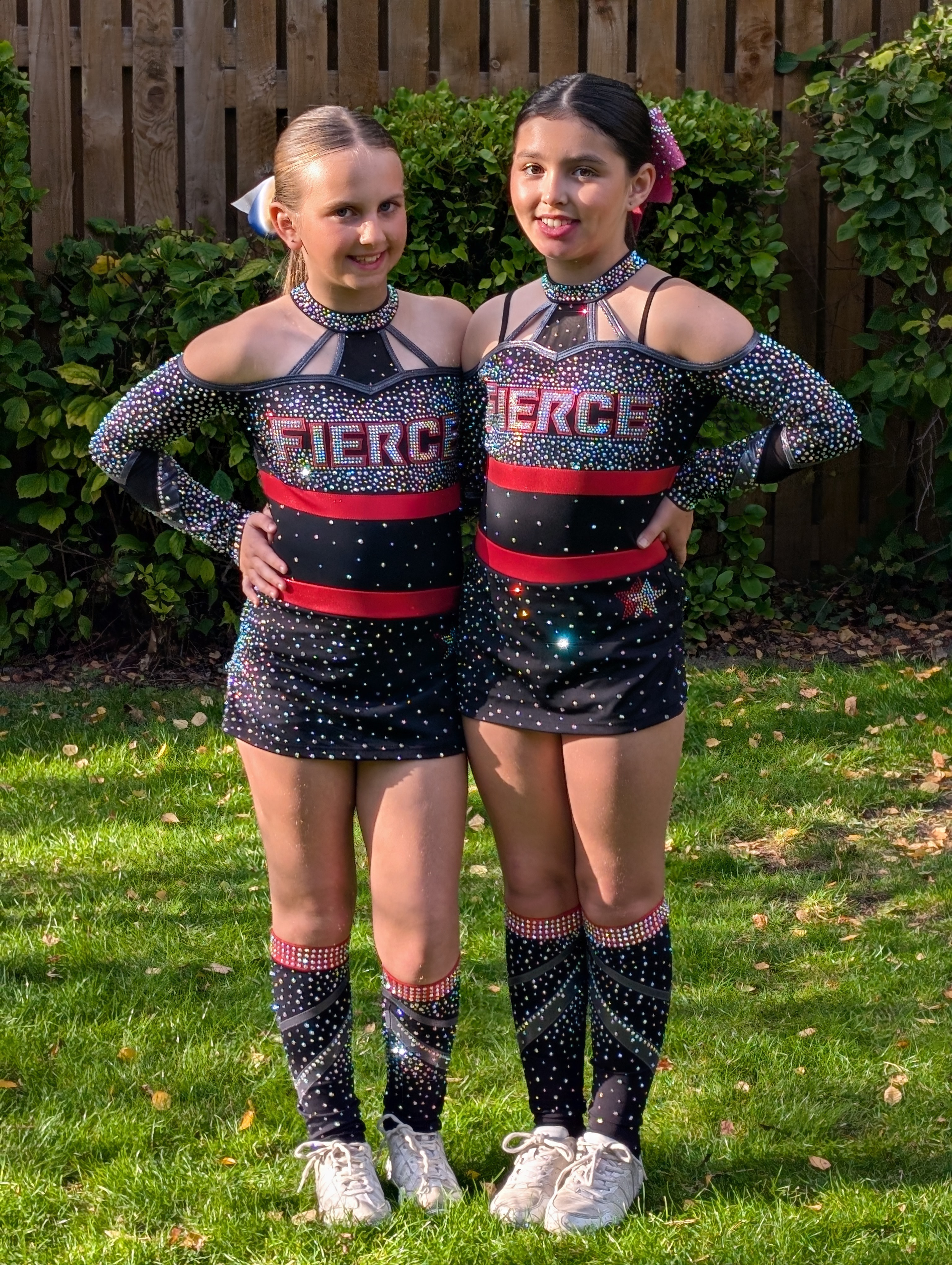 Dad's cheerleading team campaign photo, 2 of 4