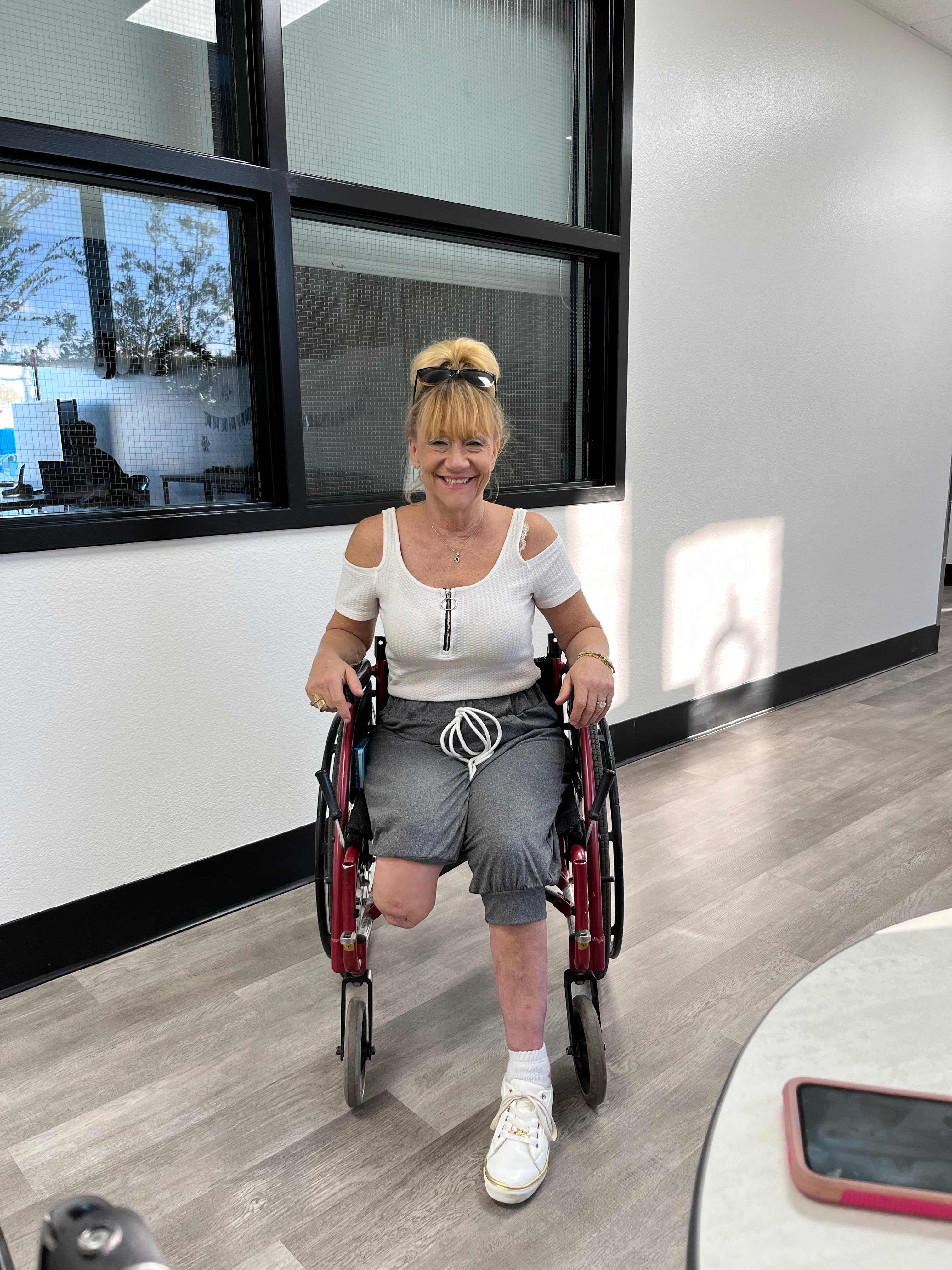 New Prosthetic for Tonia After Amputation campaign photo, 2 of 4