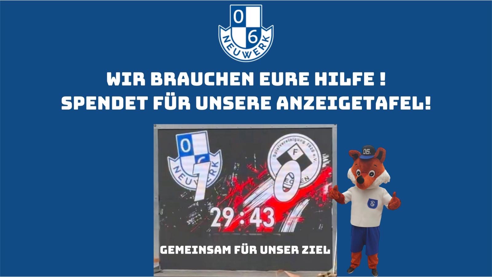 LED-Anzeigetafel für die Sportfreunde Neuwerk campaign photo, 2 of 5