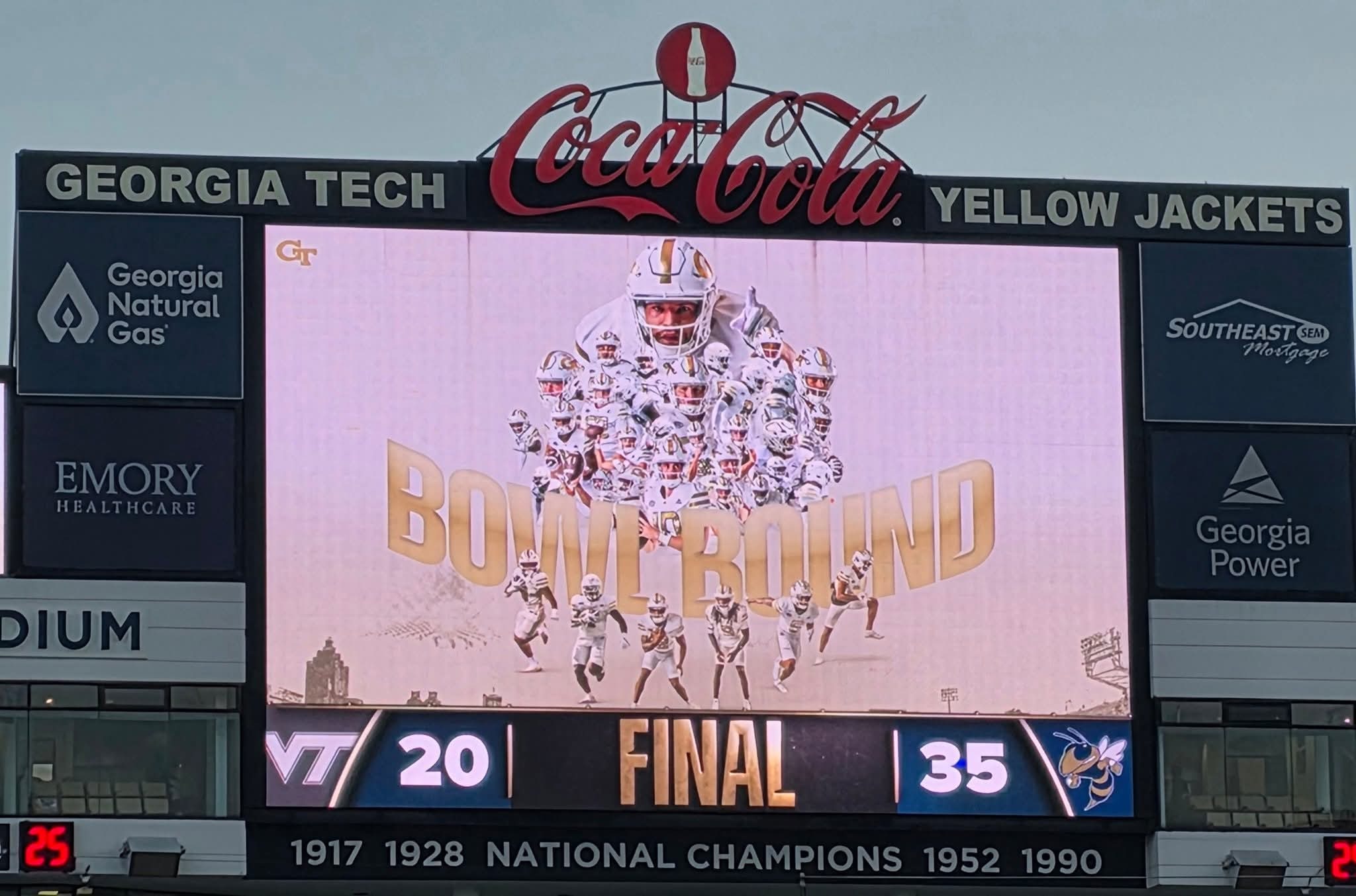 Help GT Viking Jonathan Cheer at the Bowl Game campaign photo, 2 of 3