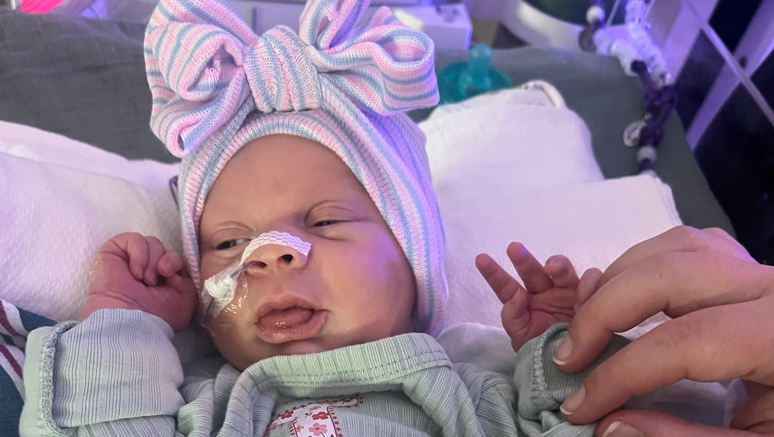 Small but Mighty: Standing With Baby Izzy photo