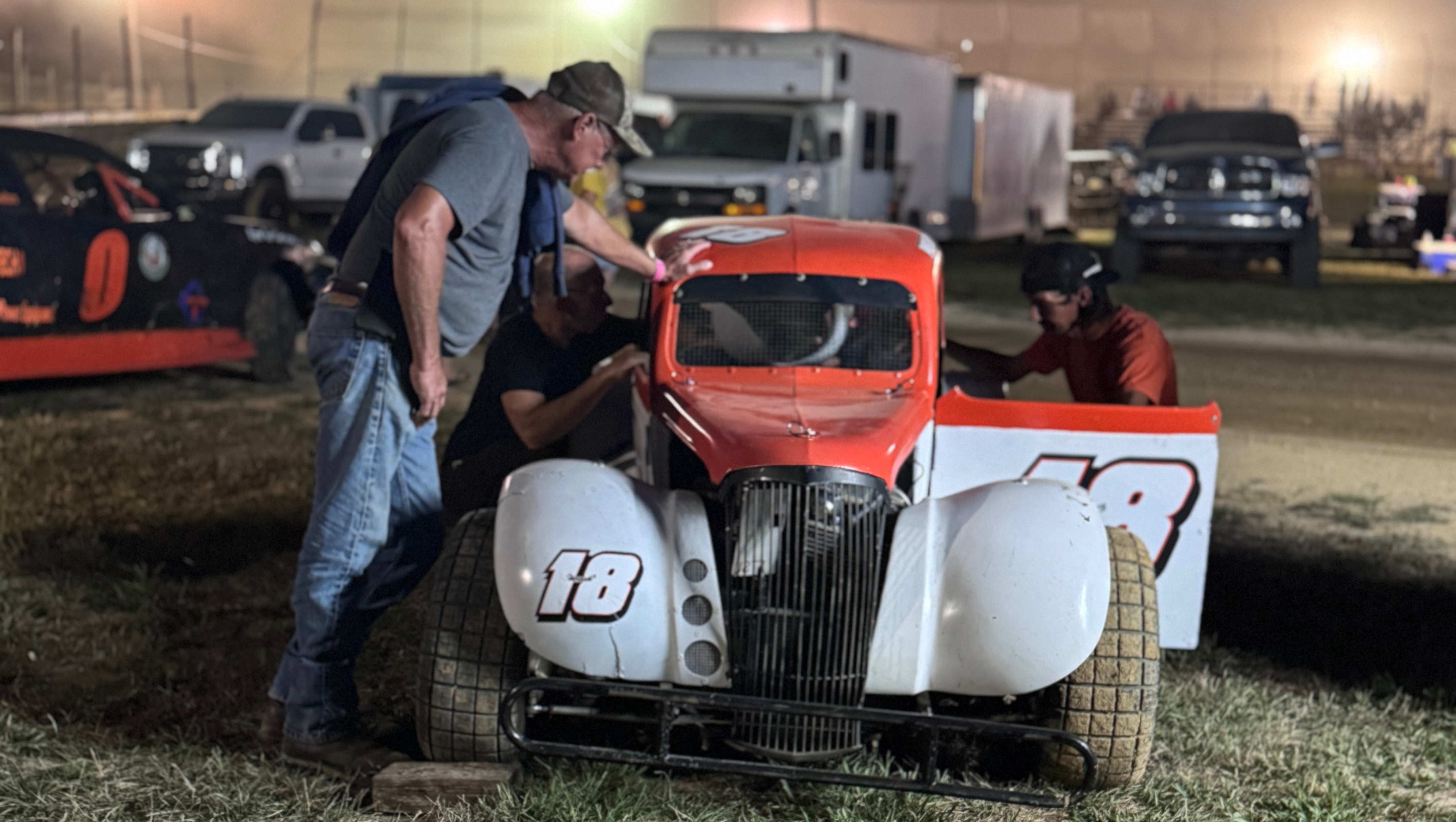 Sponsorship Support for Kris Parker Dirt Legends Team (In Me photo