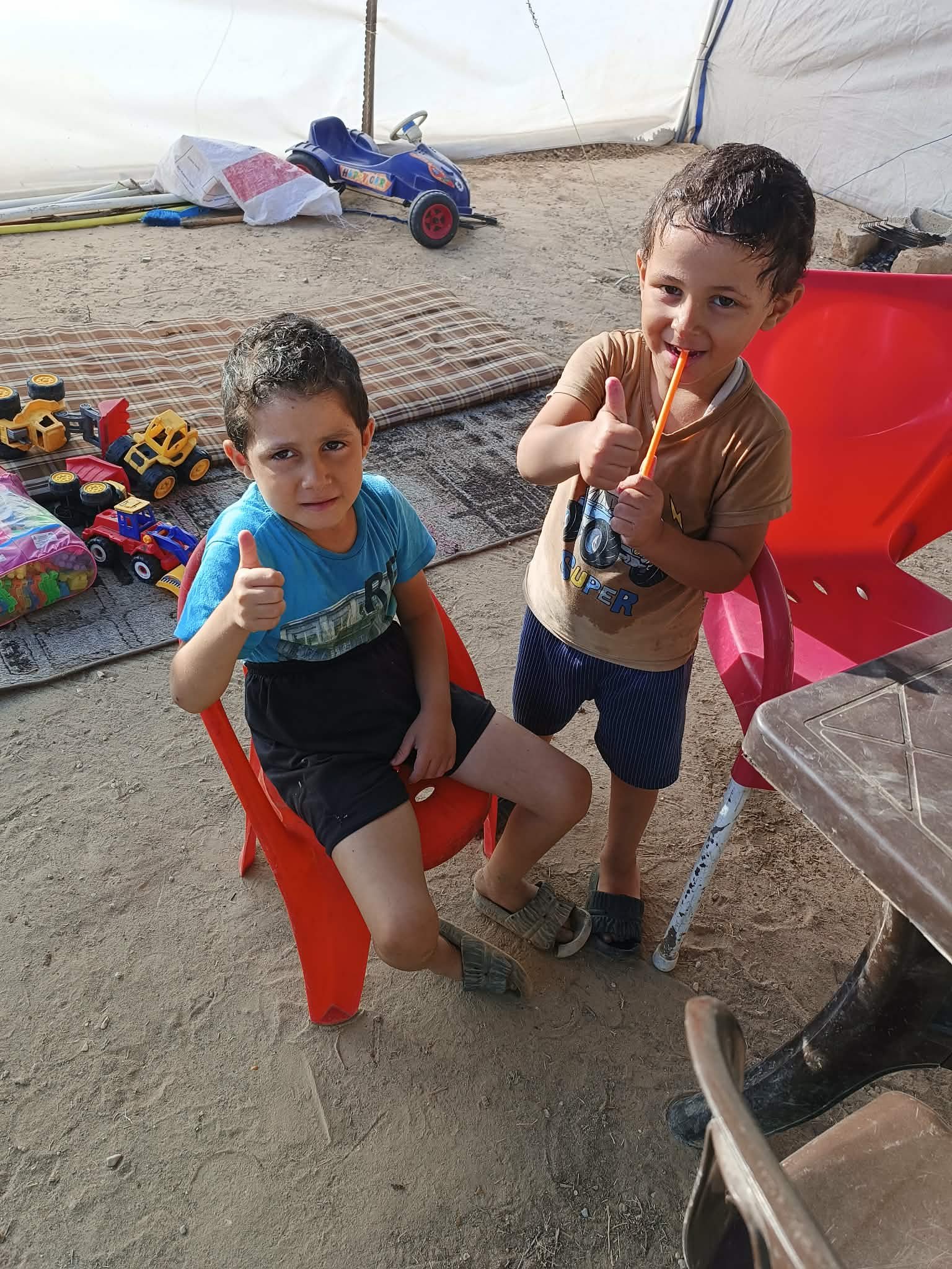 "Help my children with hope — your donation makes a differen campaign photo, 2 of 8