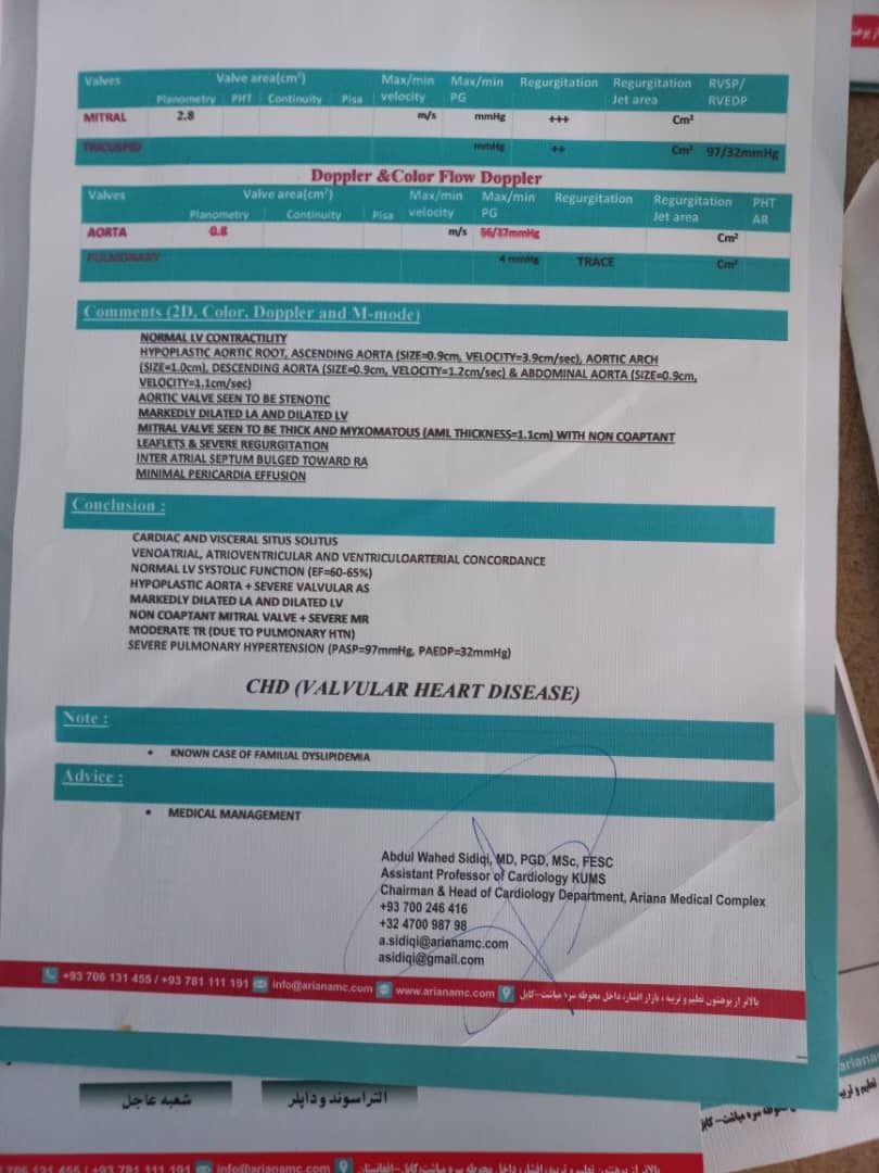 Life-Saving Heart Treatment for Elaha campaign photo, 5 of 8