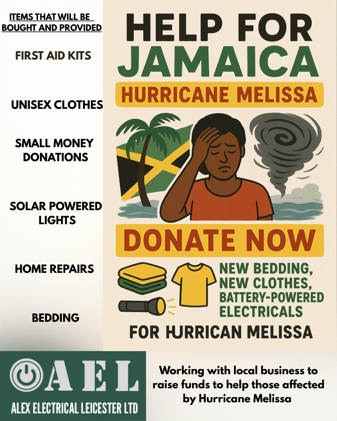 Hurricane Melissa - Aid and resources campaign photo, 2 of 4