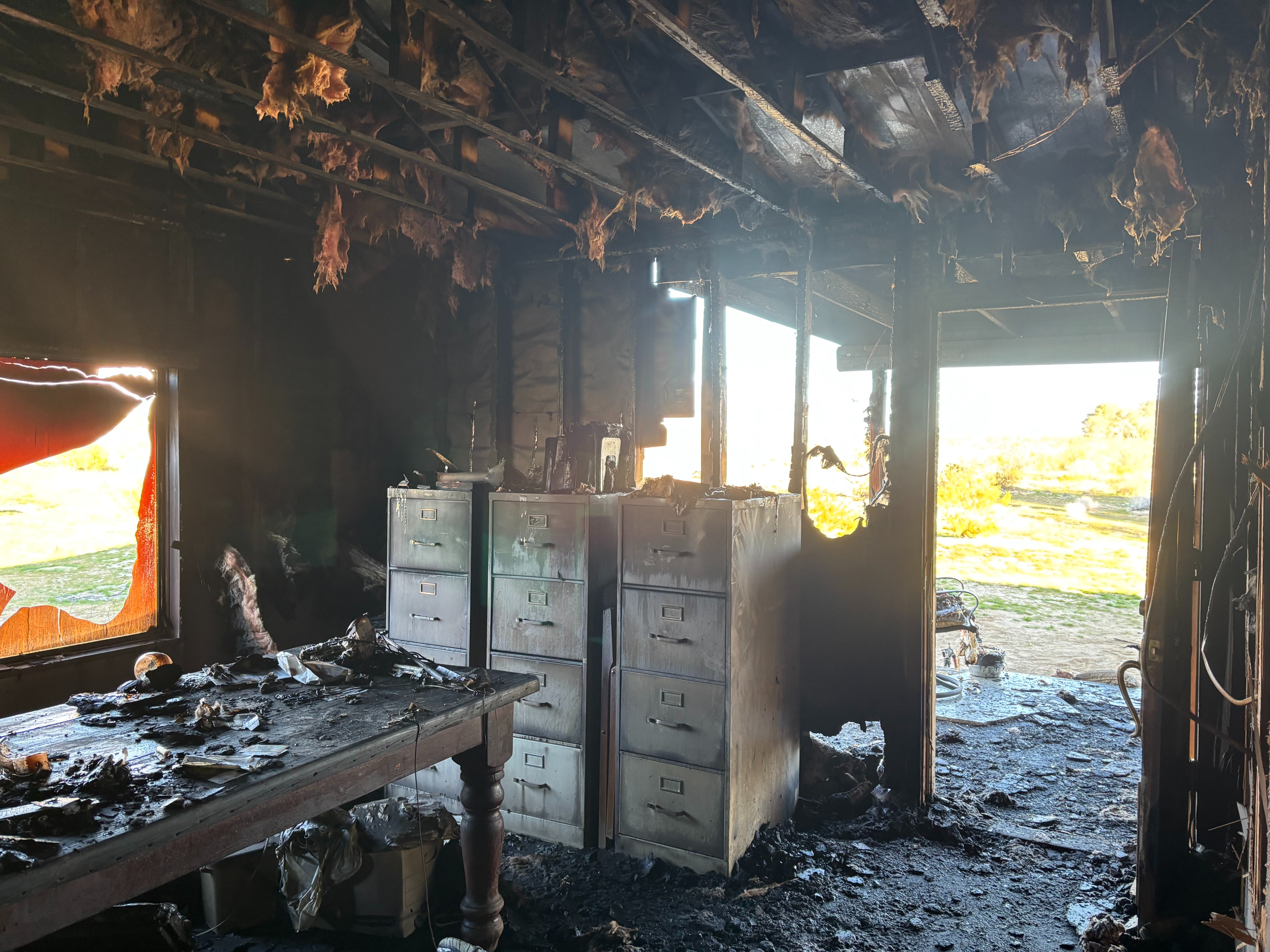 Deborah Collins has lost her home & office in a fire campaign photo, 6 of 7