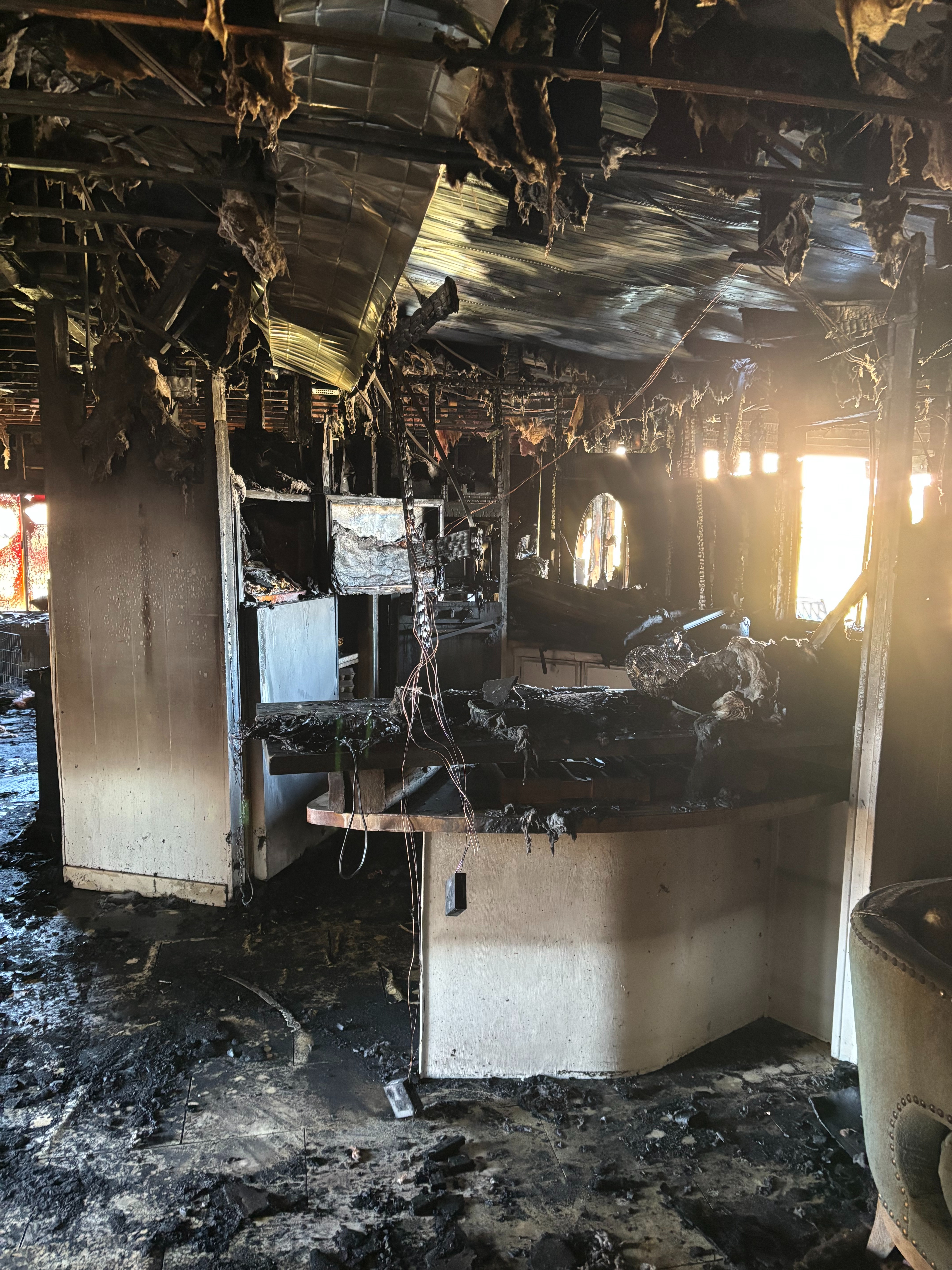 Deborah Collins has lost her home & office in a fire campaign photo, 2 of 7