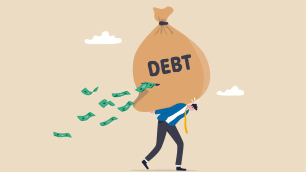 My dad with this Debt photo