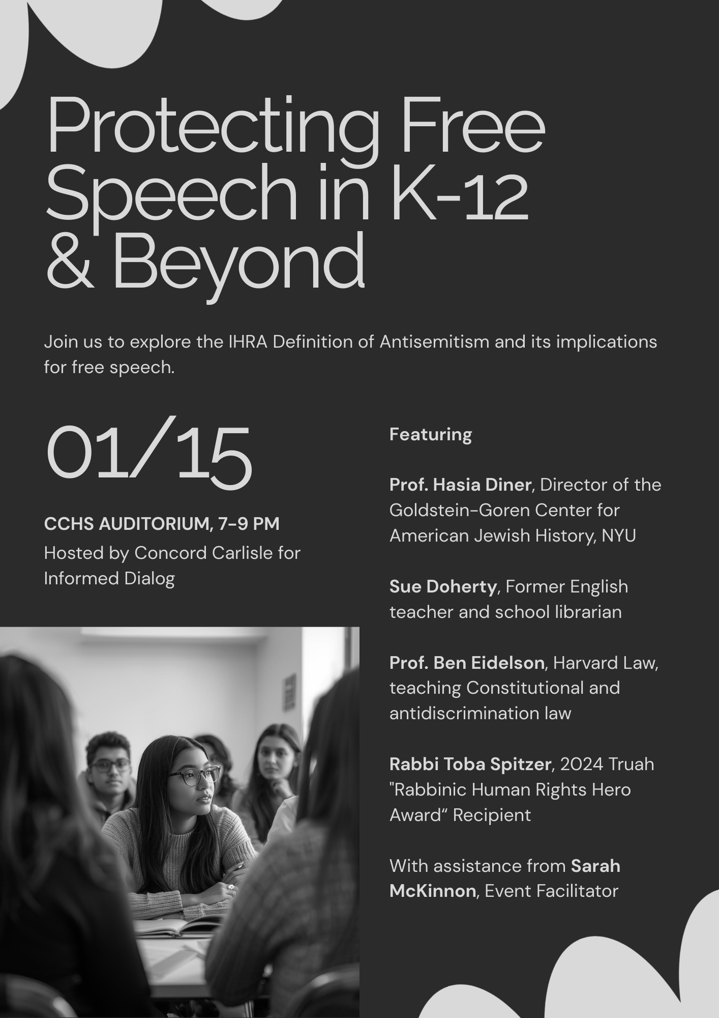 Help Fund 'Protecting Free Speech in K-12' Event campaign photo, 2 of 4