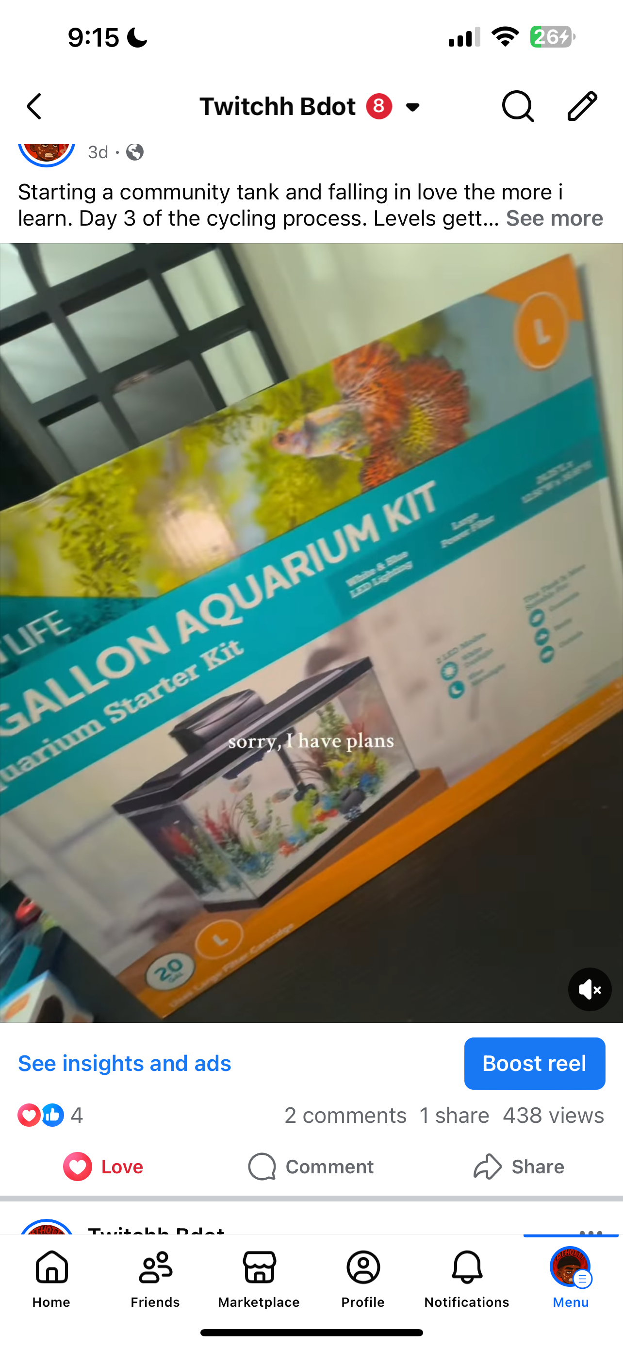 Help Us Grow Our Family Aquarium Dream campaign photo, 5 of 8
