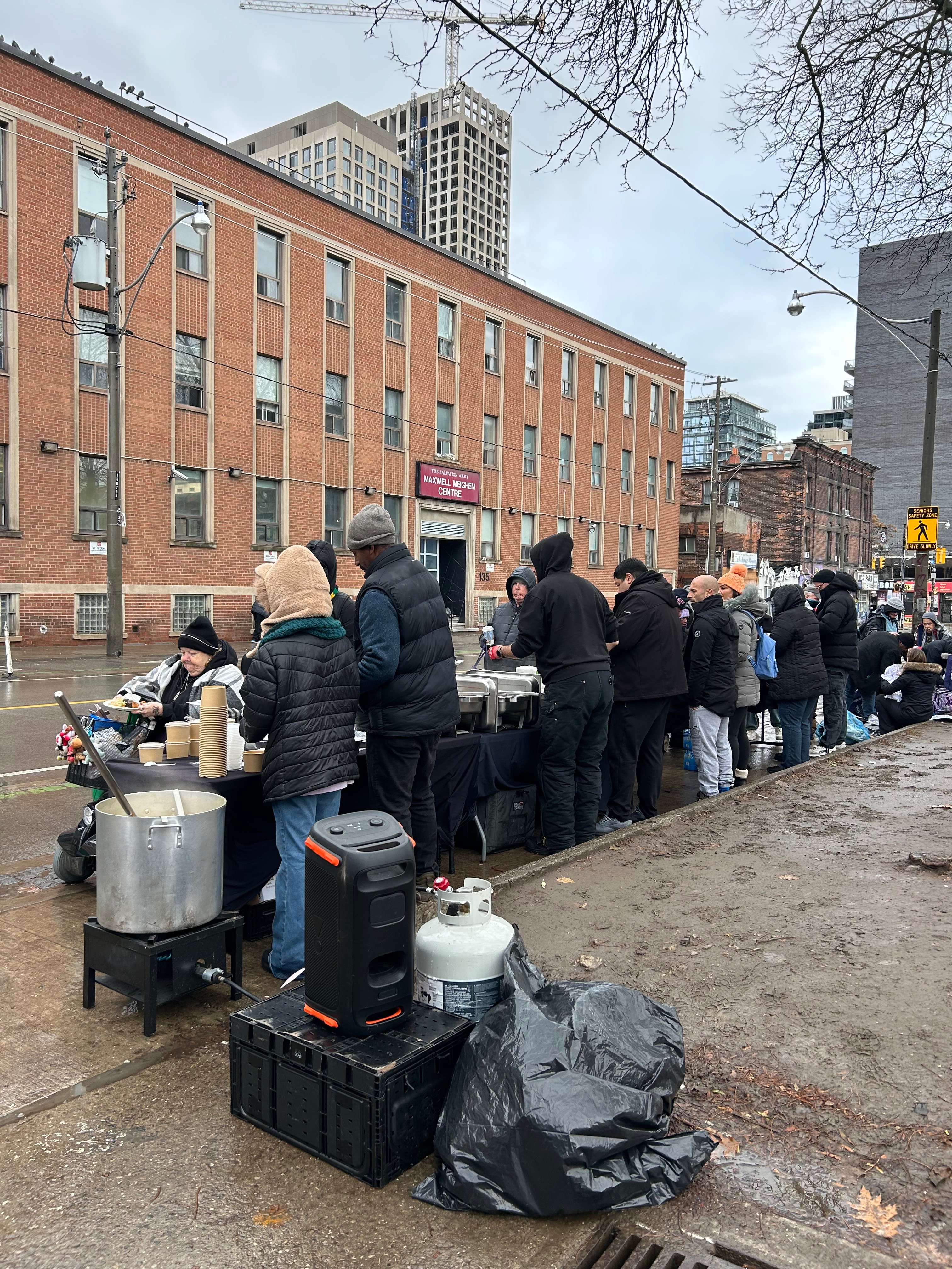 December 28 Feeding the Homeless at Moss Park campaign photo, 6 of 7