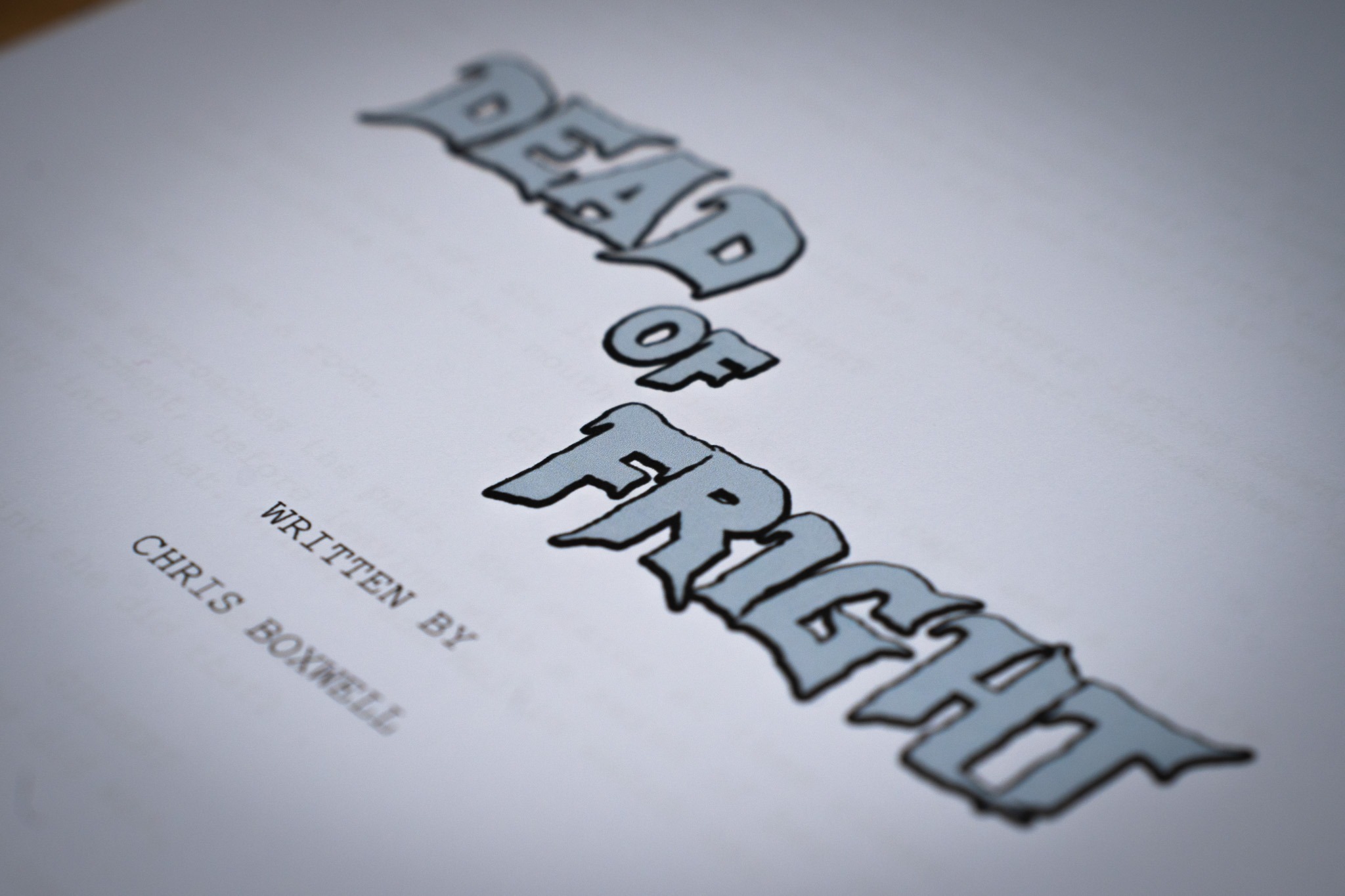 Dead of Fright – short film campaign photo, 4 of 5