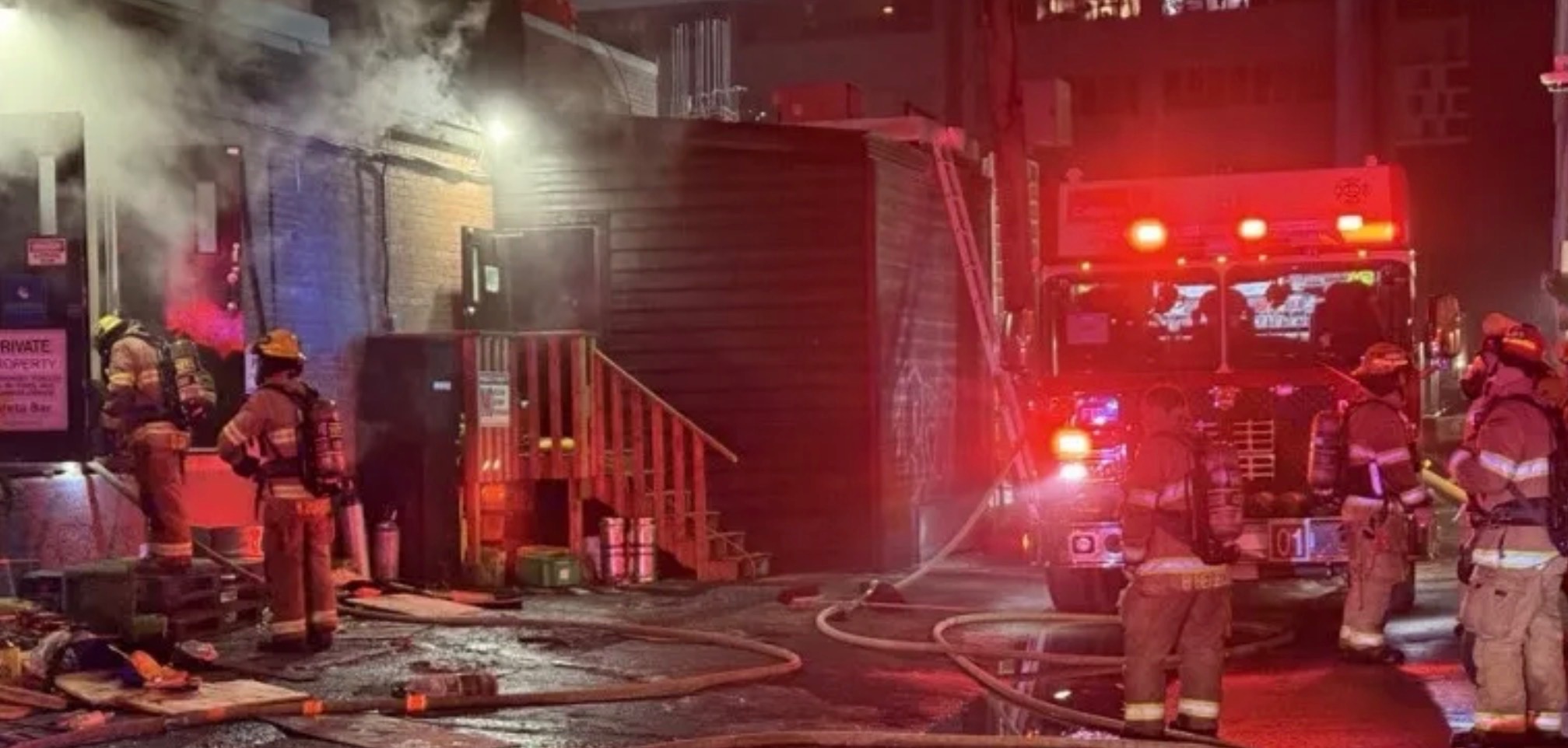 Fire at Salt and Brick campaign photo, 4 of 5