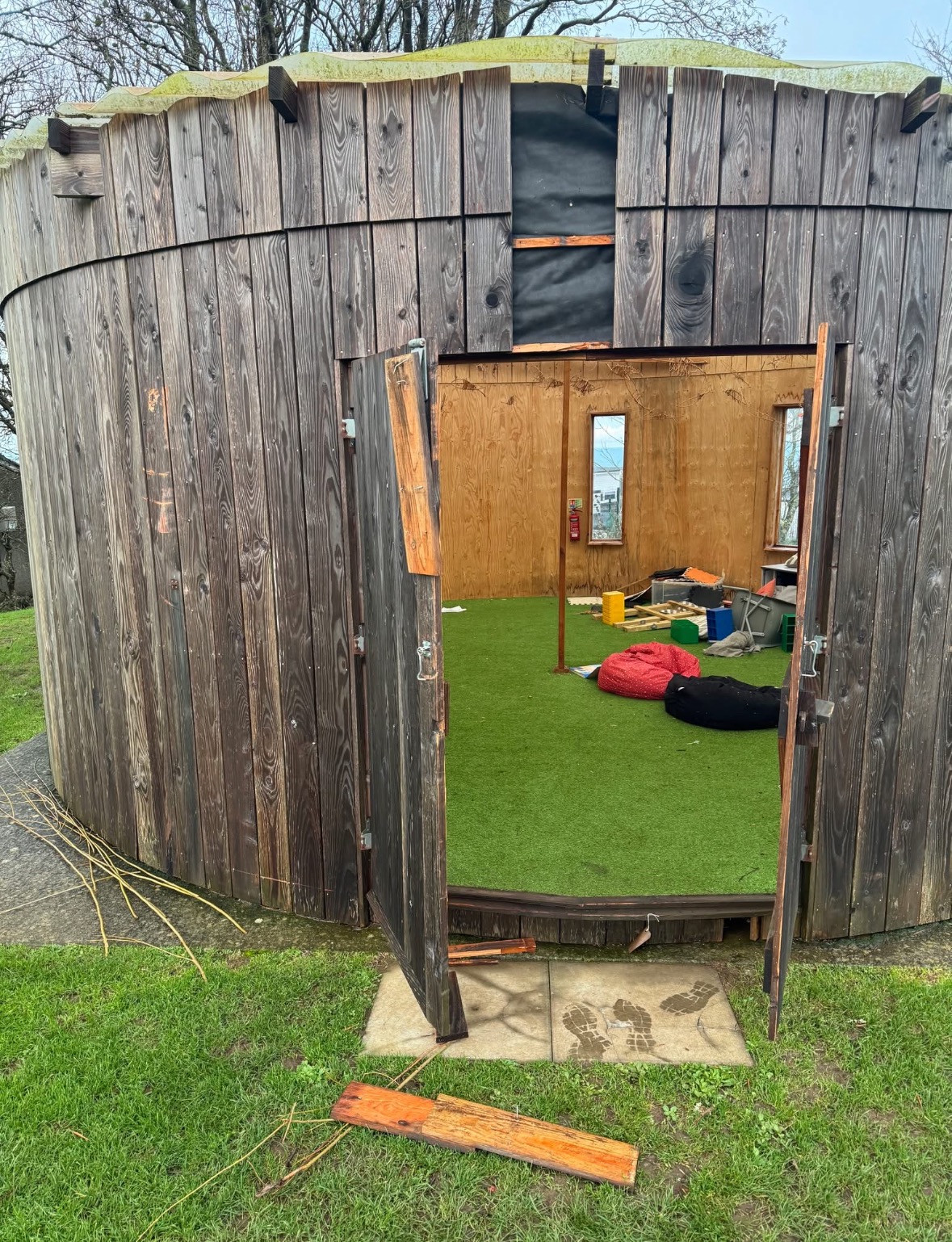 Help us to restore our outside classroom campaign photo, 2 of 5