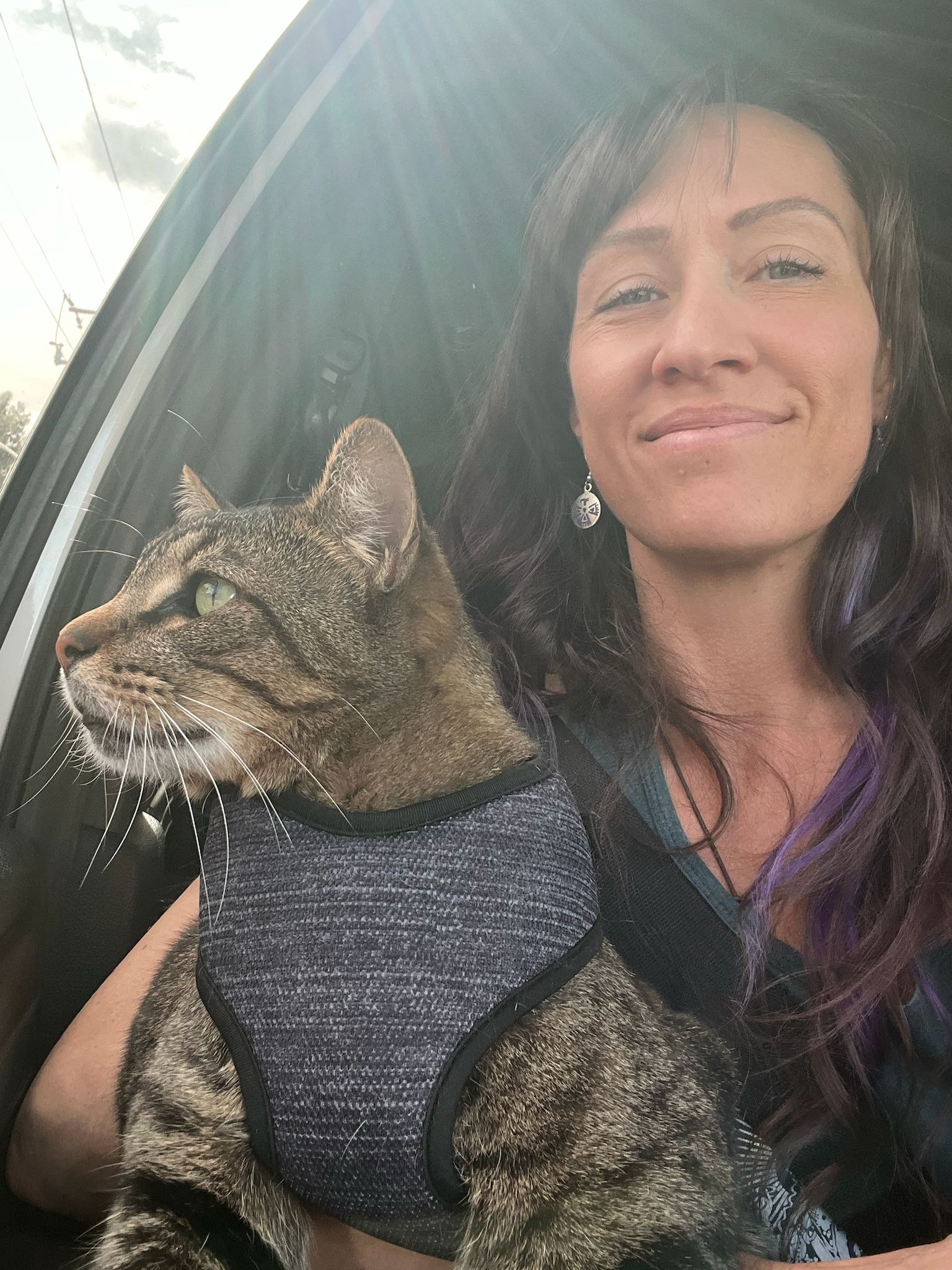 Let's help Kaia and her cat Fudge get back on their feet campaign photo, 7 of 8