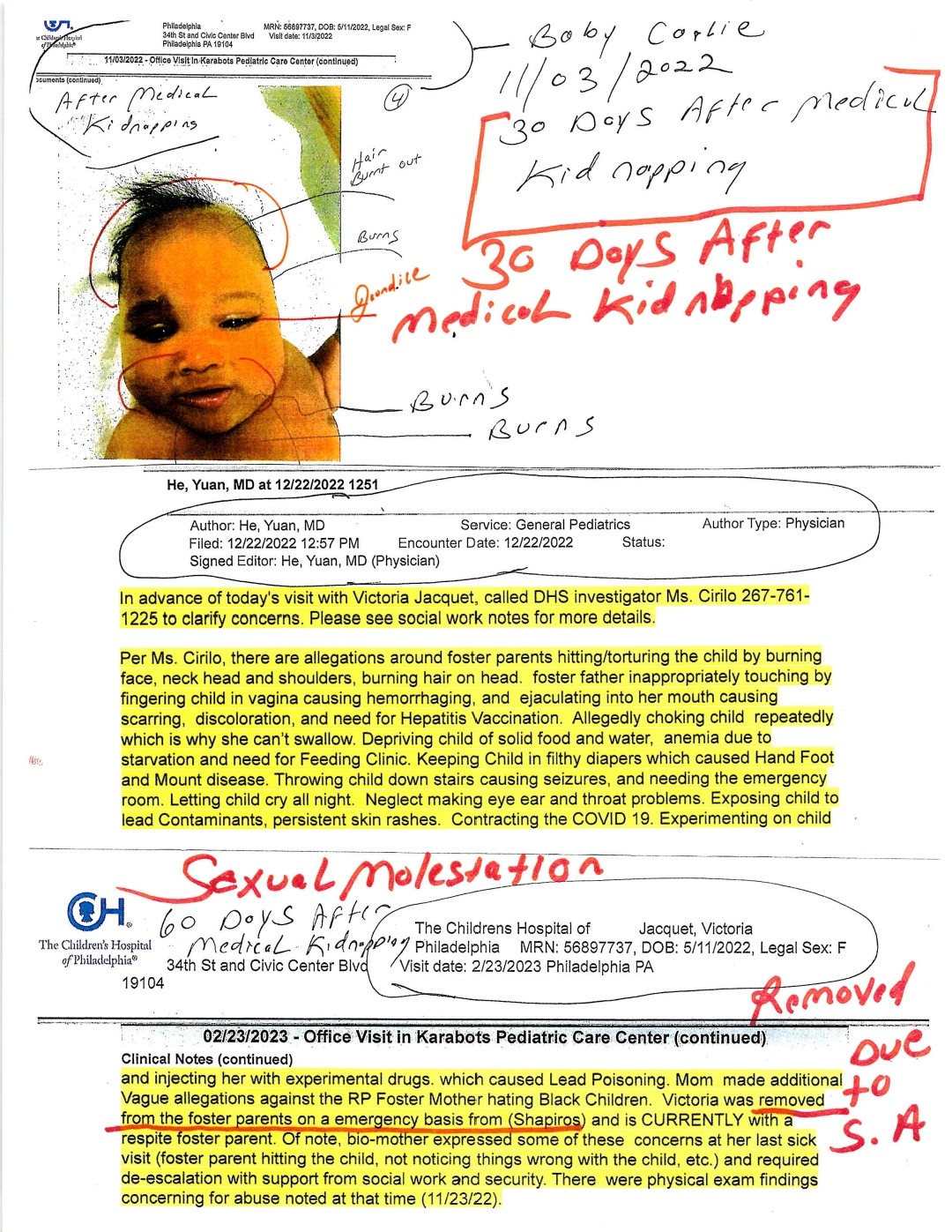 "WHERE IS BABY CARLIE? Dead or Alive? Help fund discovery. campaign photo, 2 of 7