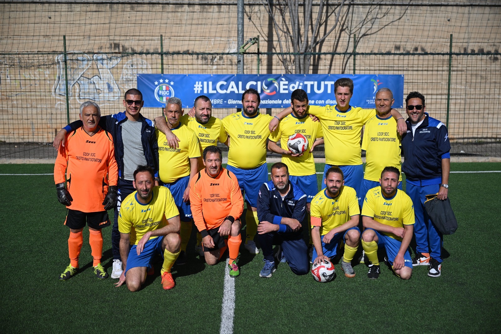 Il calcio come terapia, una squadra per aiutare tutti. campaign photo, 6 of 7