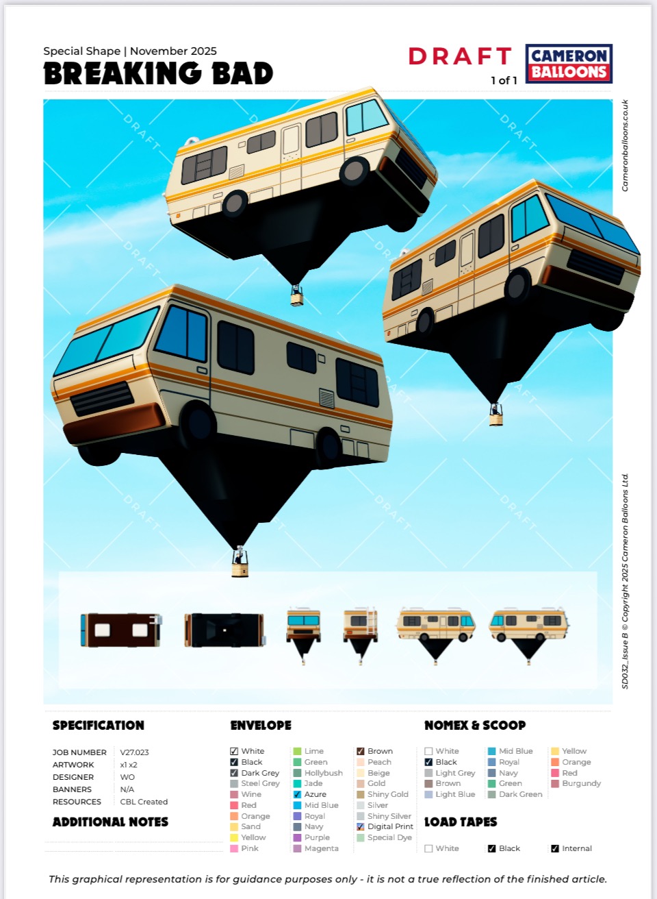 Help Launch the Breaking Bad RV Hot Air Balloon!!!! campaign photo, 2 of 4