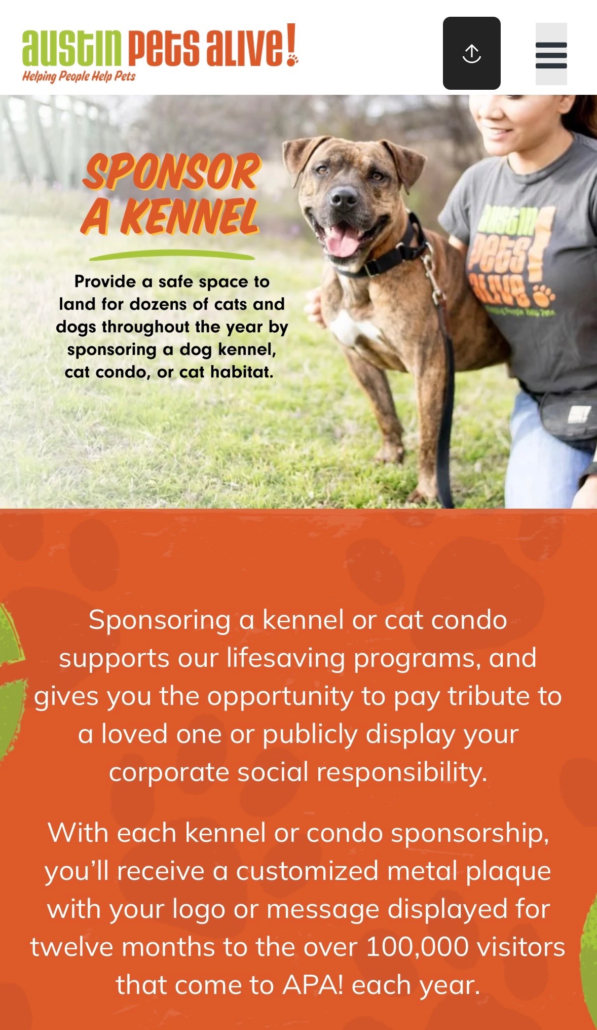 Sponsor a Dog Kennel in Lexy’s Memory campaign photo, 2 of 5