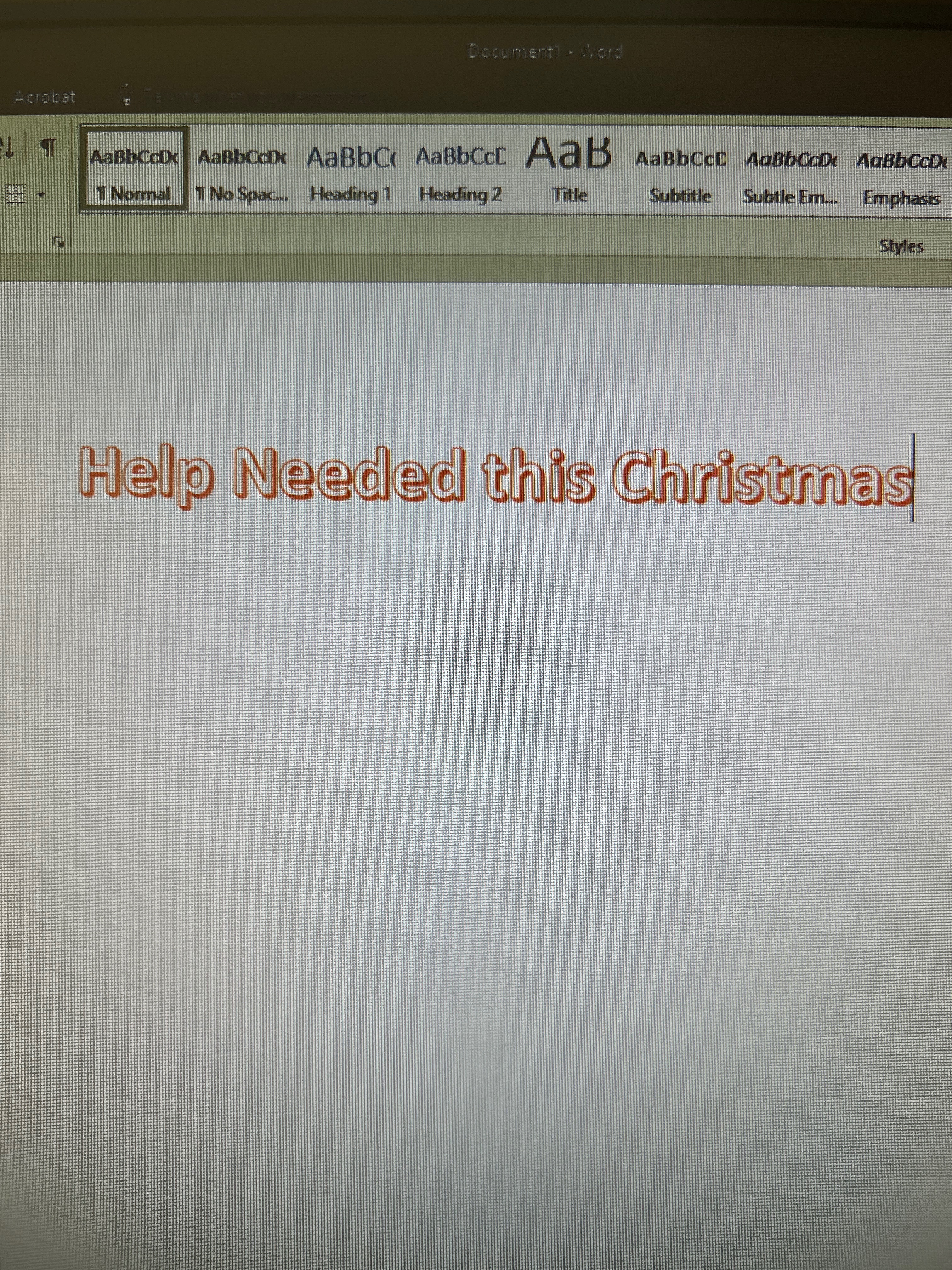 Help for Christmas campaign photo, 2 of 3