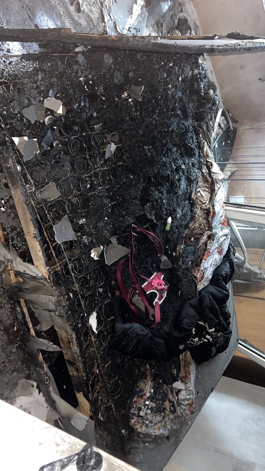 Please help Alyshia! Flat set on fire days before Christmas campaign photo, 5 of 7