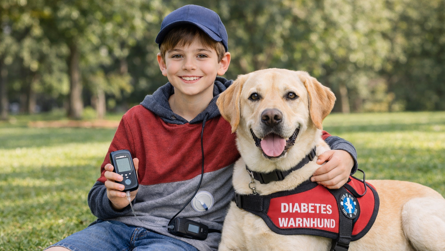 Ein Diabetes-Warnhund für unseren 12-jährigen Sohn photo