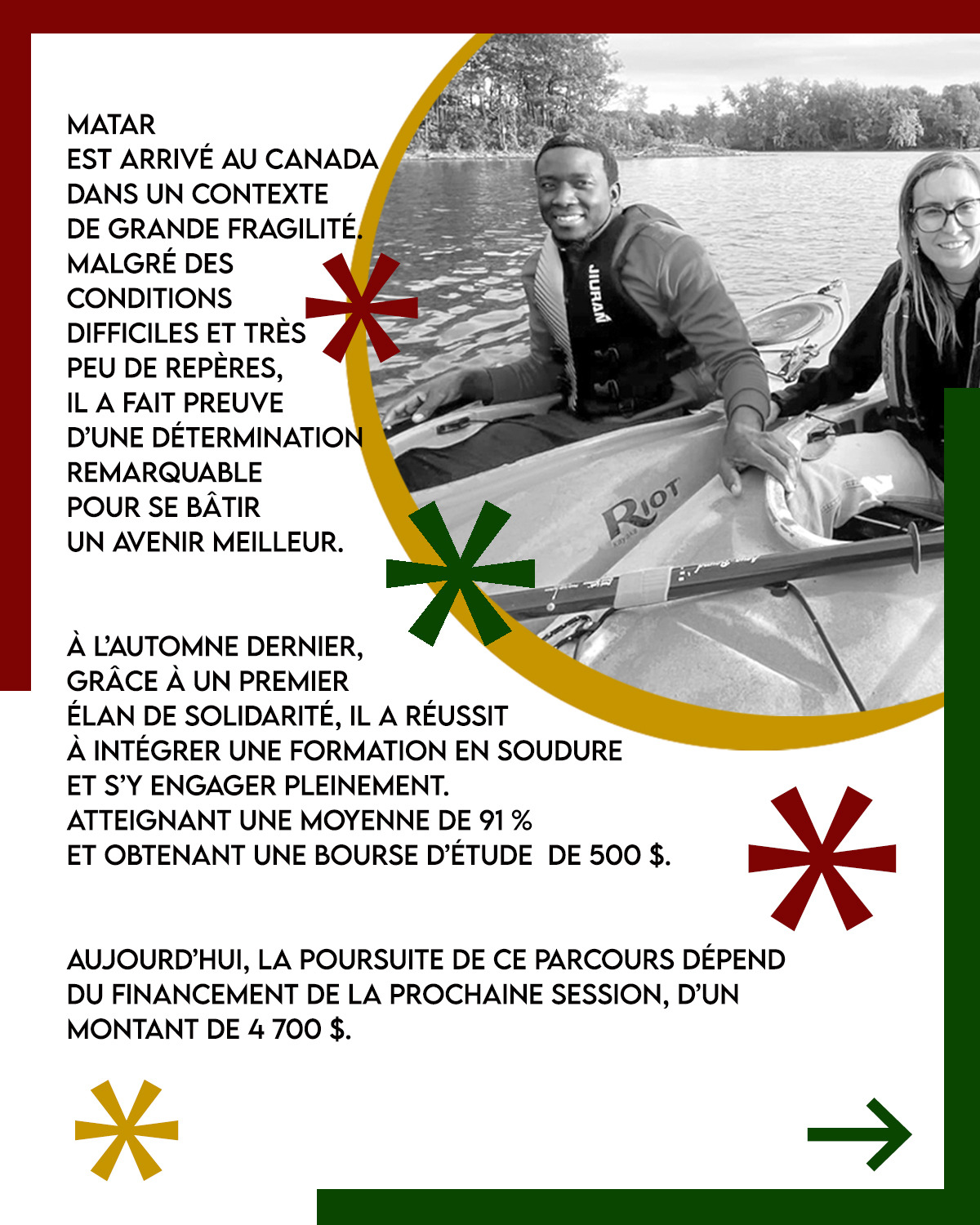 LEVÉE DE FOND POUR MATAR campaign photo, 2 of 6