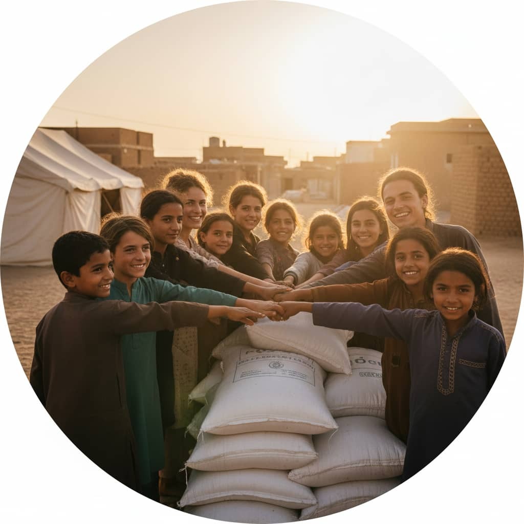 To help the most vulnerable people in the world. campaign photo, 2 of 8