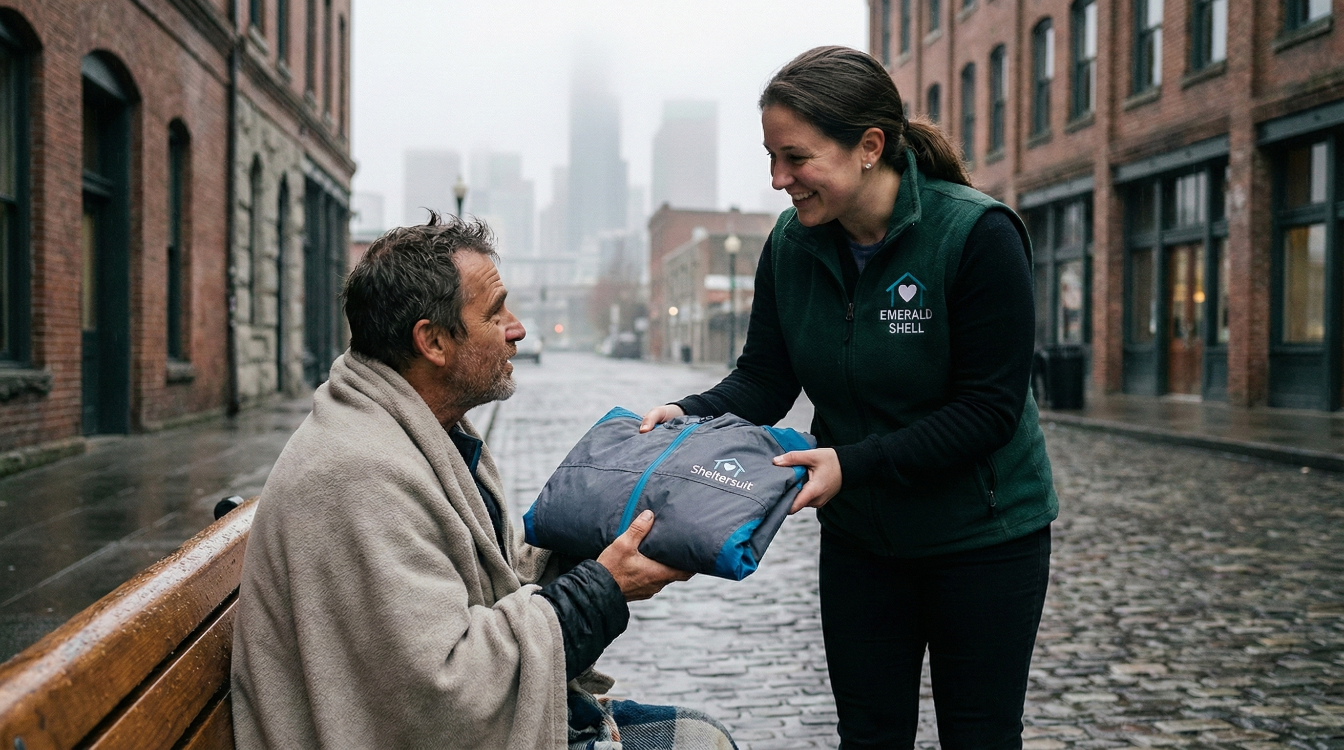 Emerald Shell — Deliver 30 ShelterSuits to Seattle Neighbors campaign photo, 7 of 7